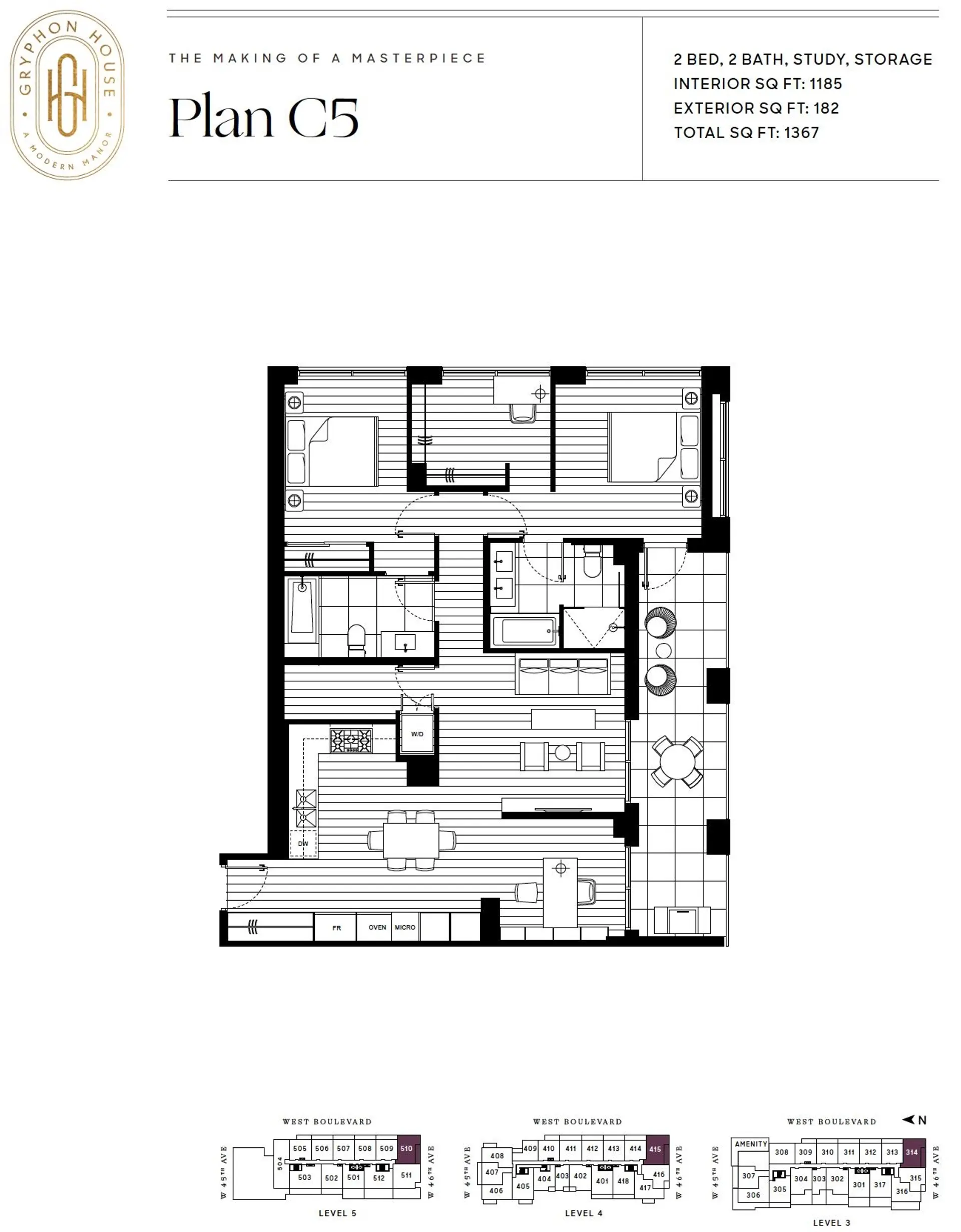 Property at #509 2105 W 46TH AVENUE, Vancouver, BC