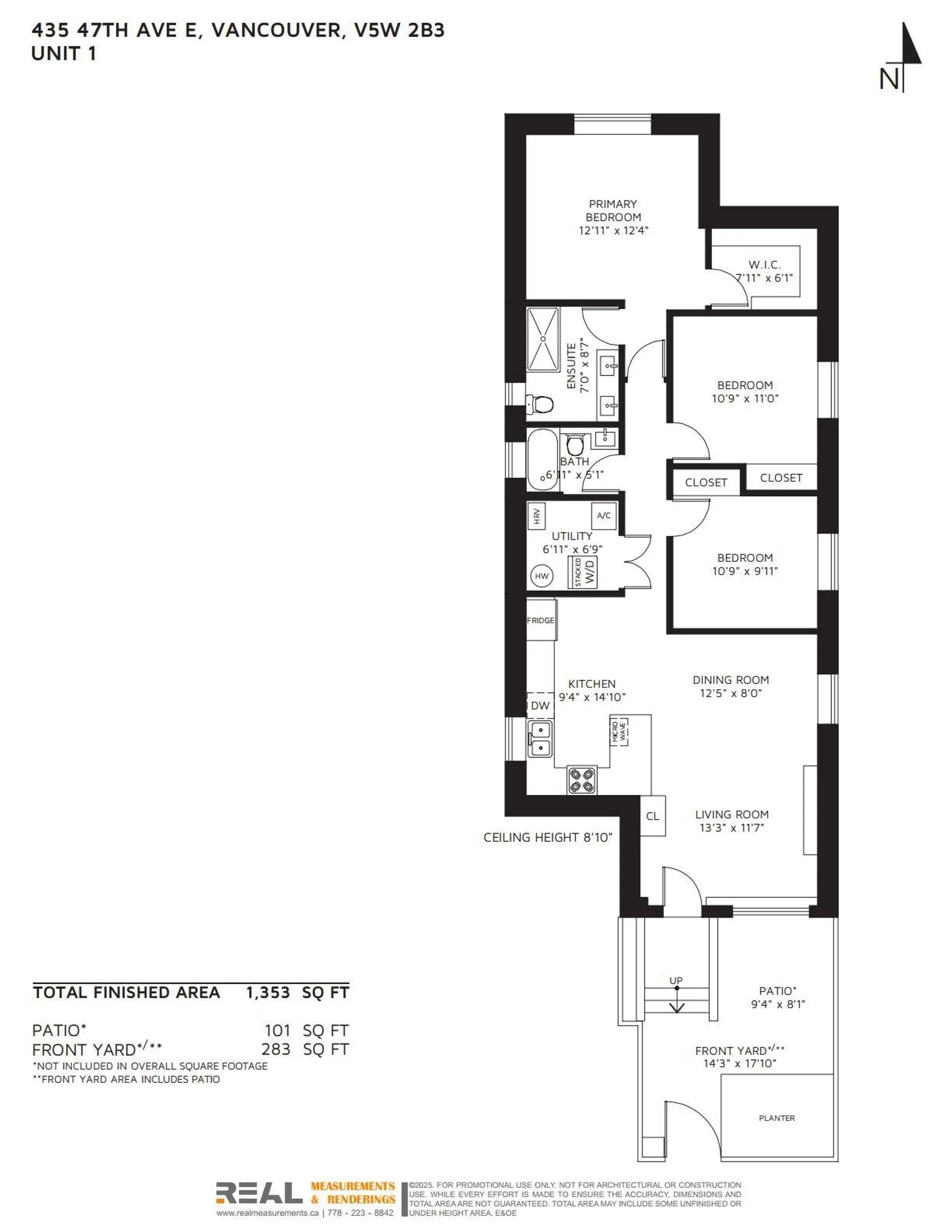 Property at #1 435 E 47TH AVENUE, Vancouver, BC