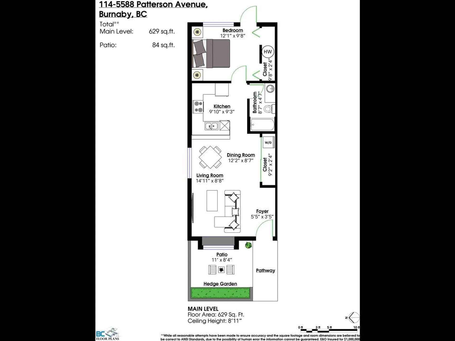Property at #114 5588 PATTERSON, Burnaby, BC