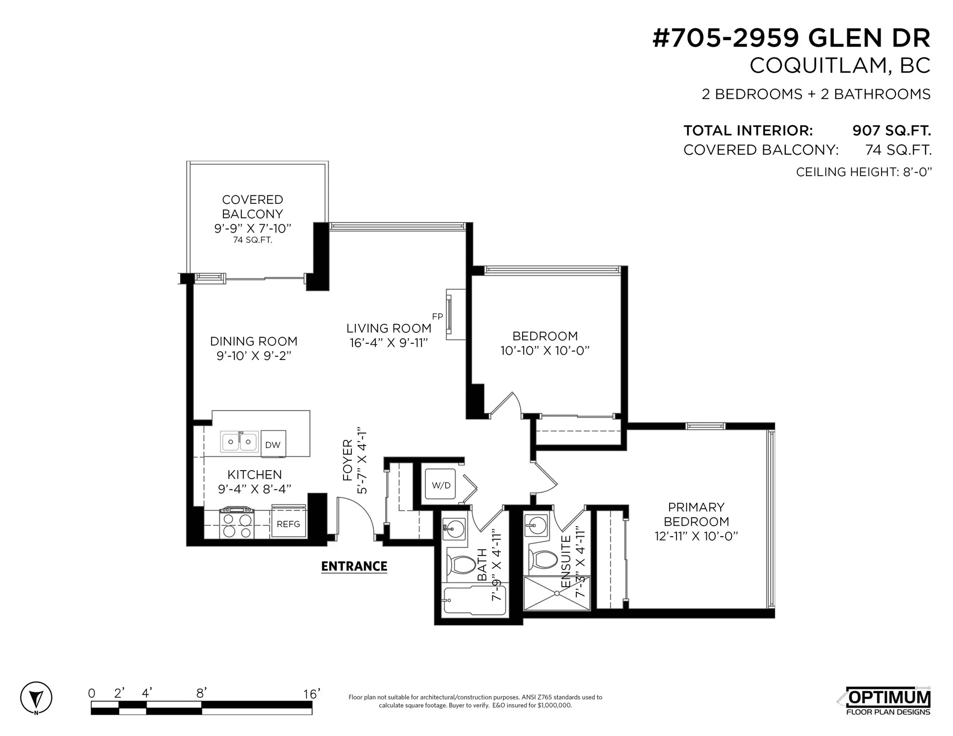 Property at #705 2959 GLEN DRIVE, Coquitlam, BC