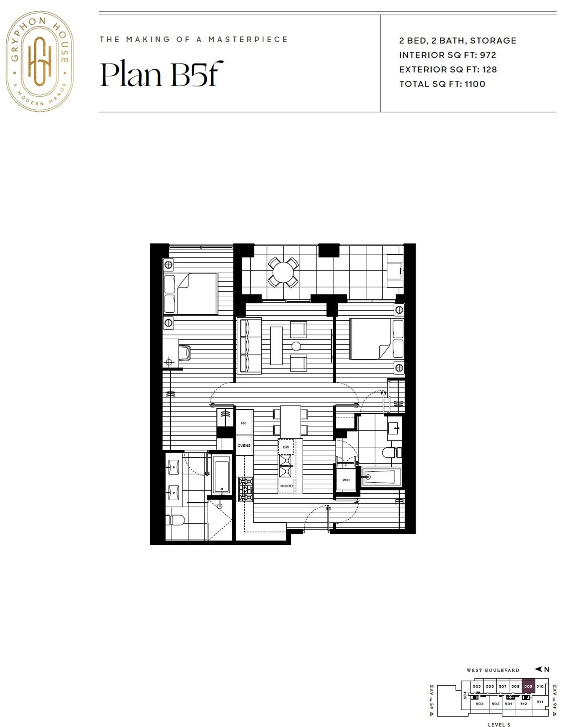 Property at #508 2105 W 46TH AVENUE, Vancouver, BC