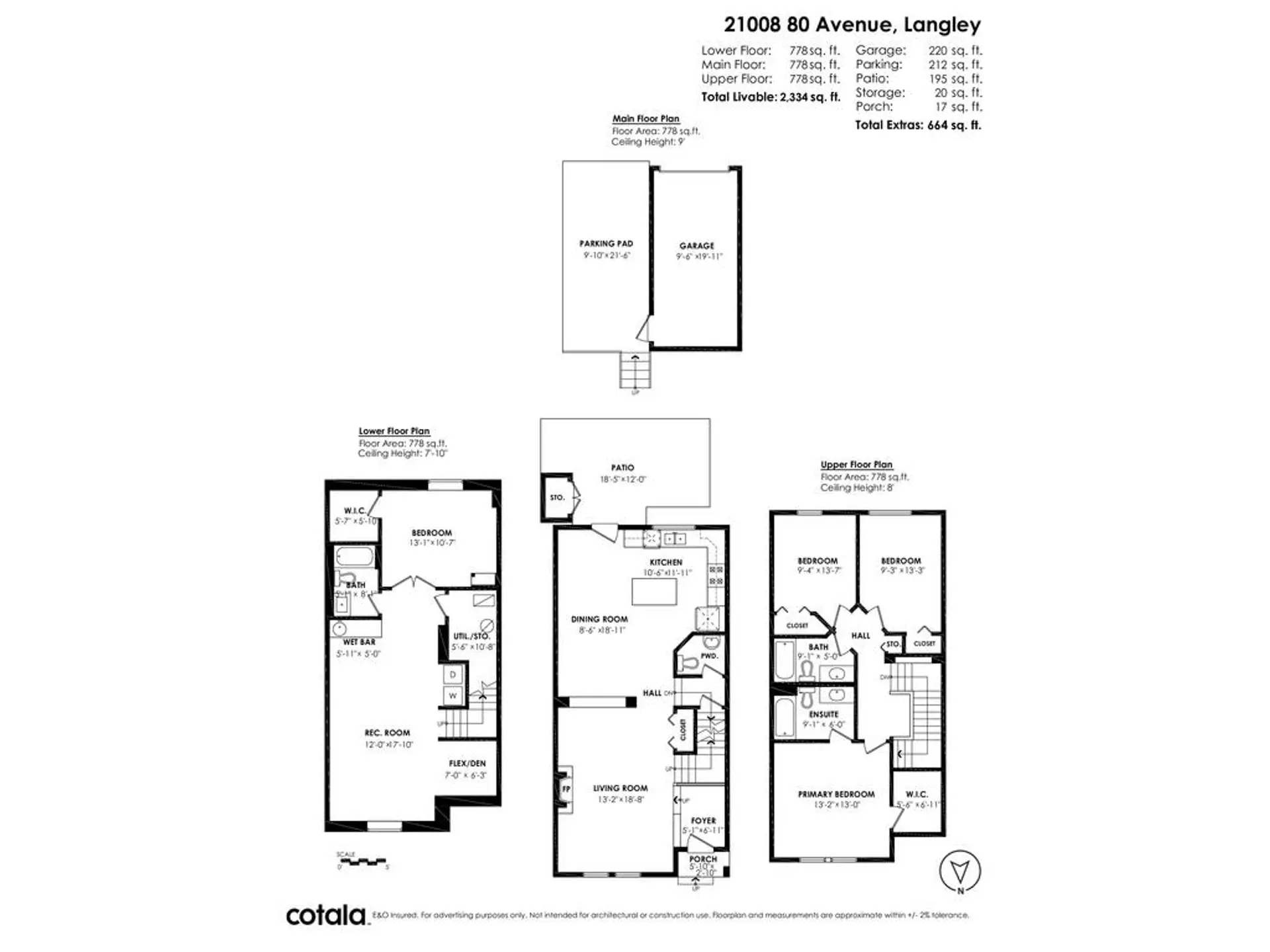 Property at 21008 80 Avenue, Langley, BC