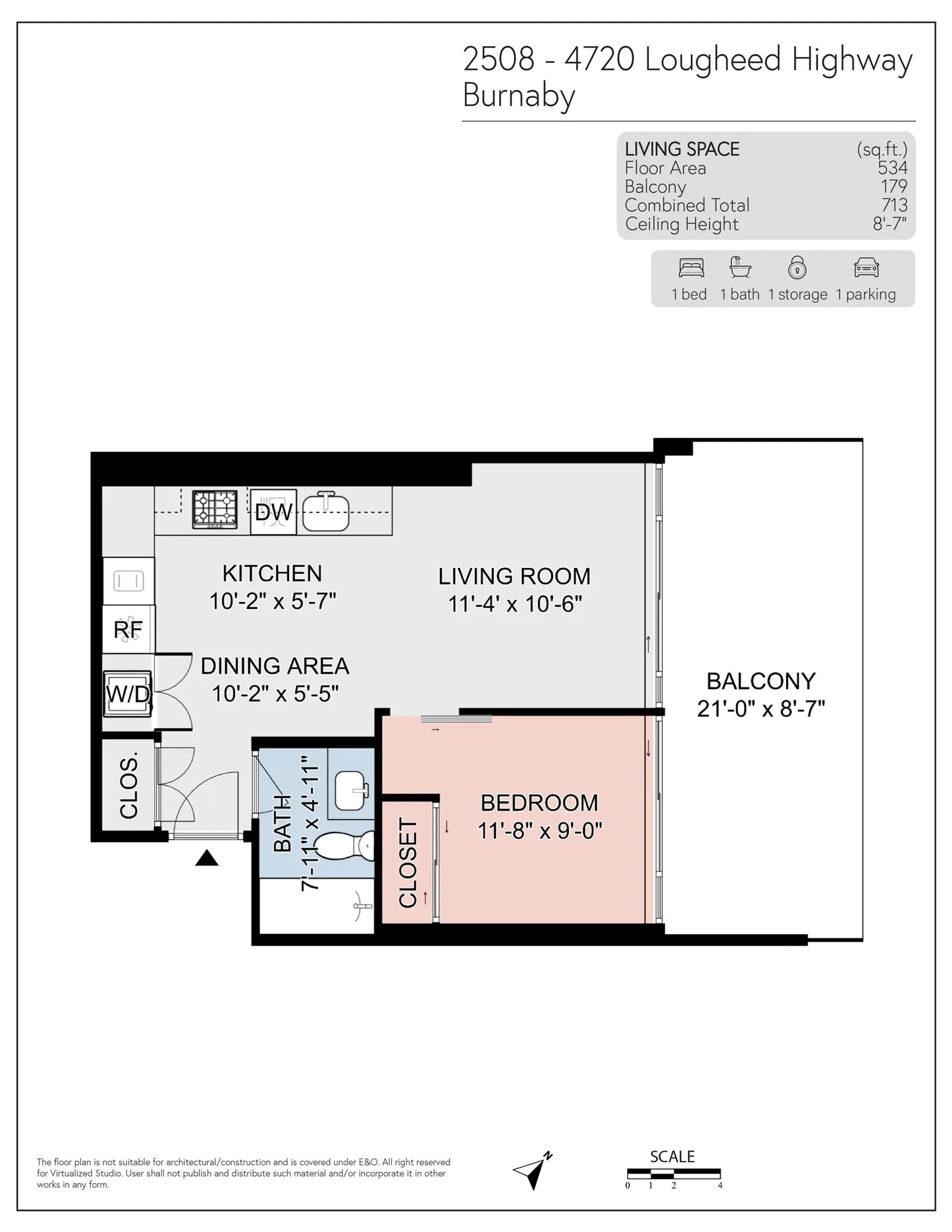 Property at #2508 4720 LOUGHEED HIGHWAY, Burnaby, BC
