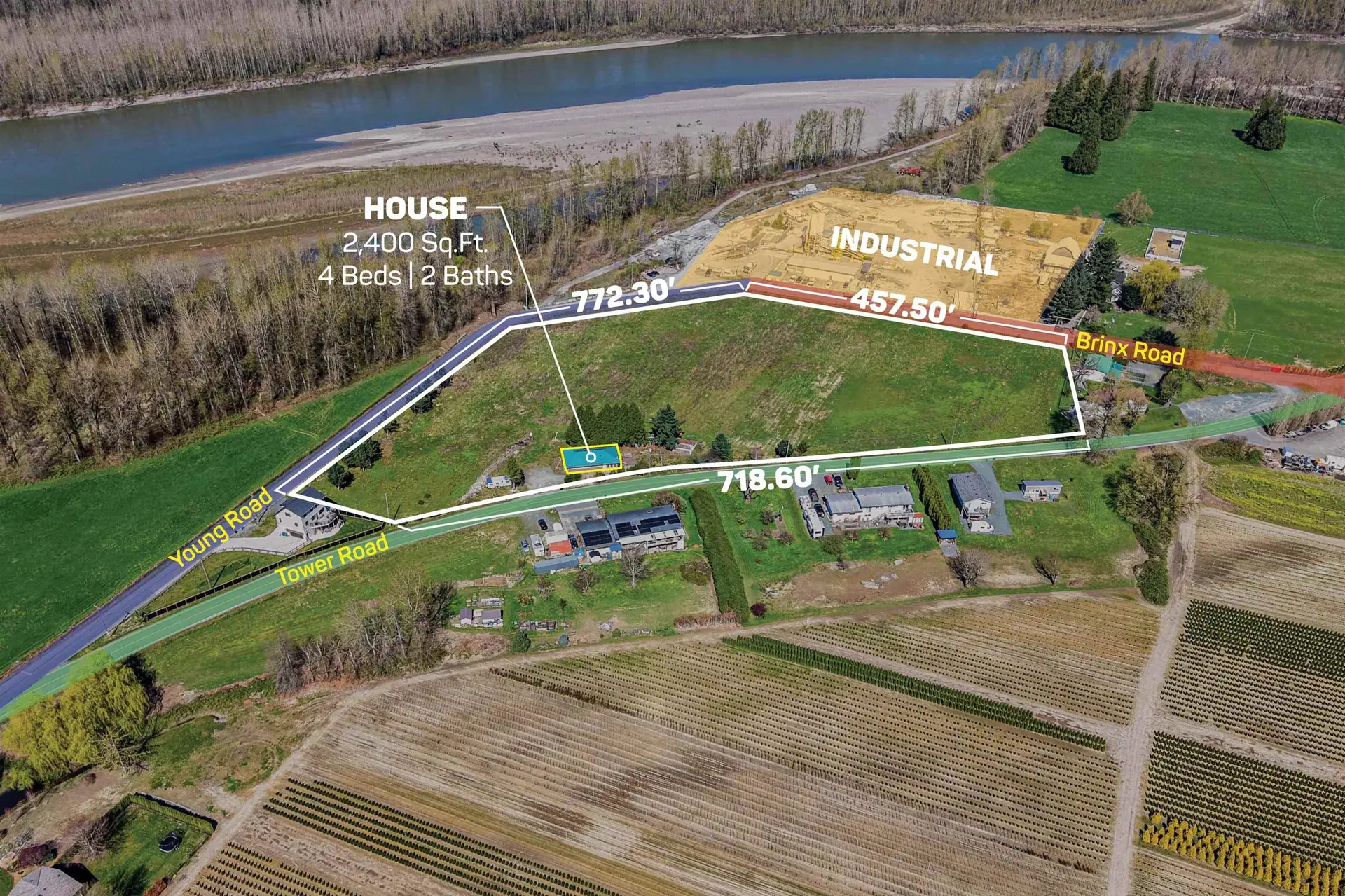 Property at 10715 Tower Road, Chilliwack, BC