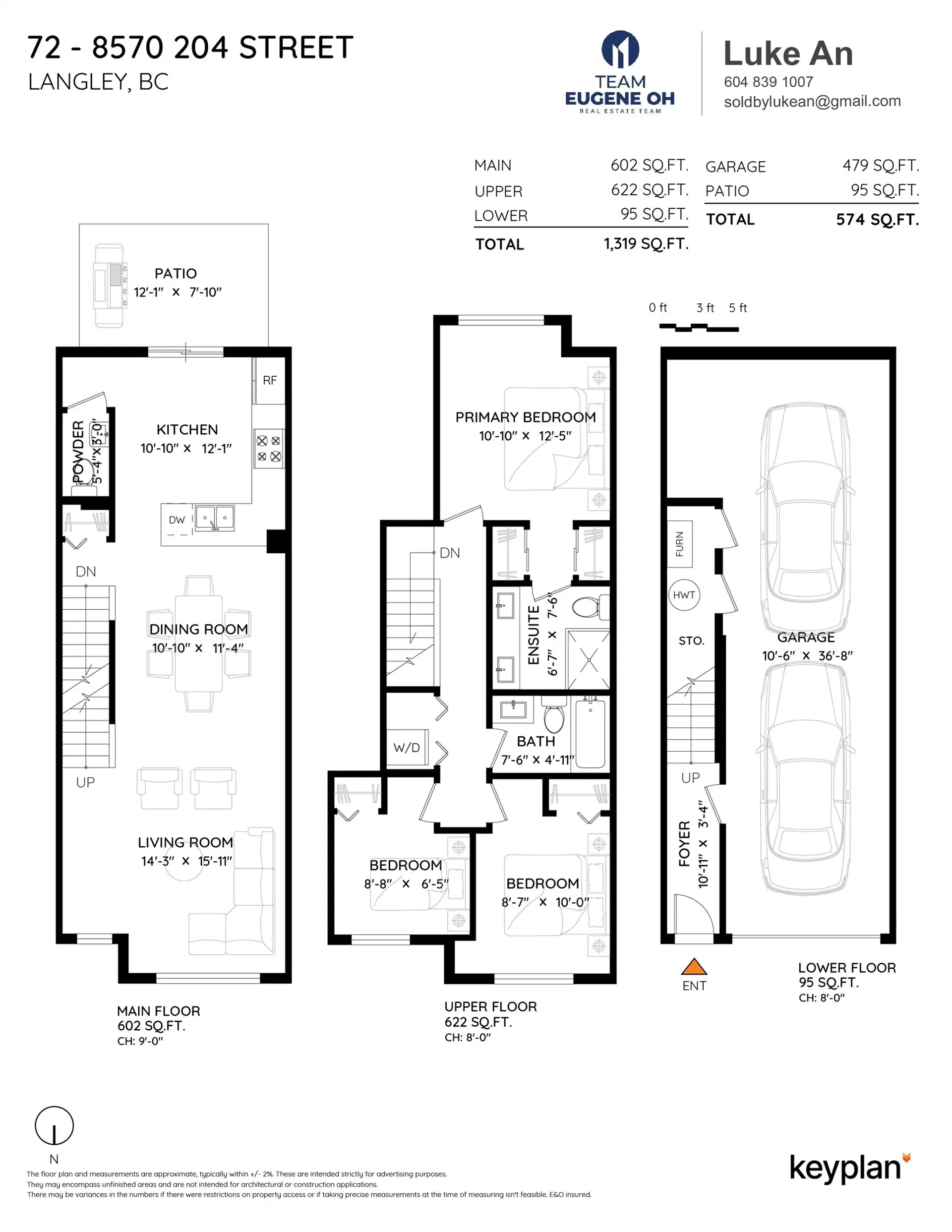 Property at #72 8570 204 STREET, Langley, BC