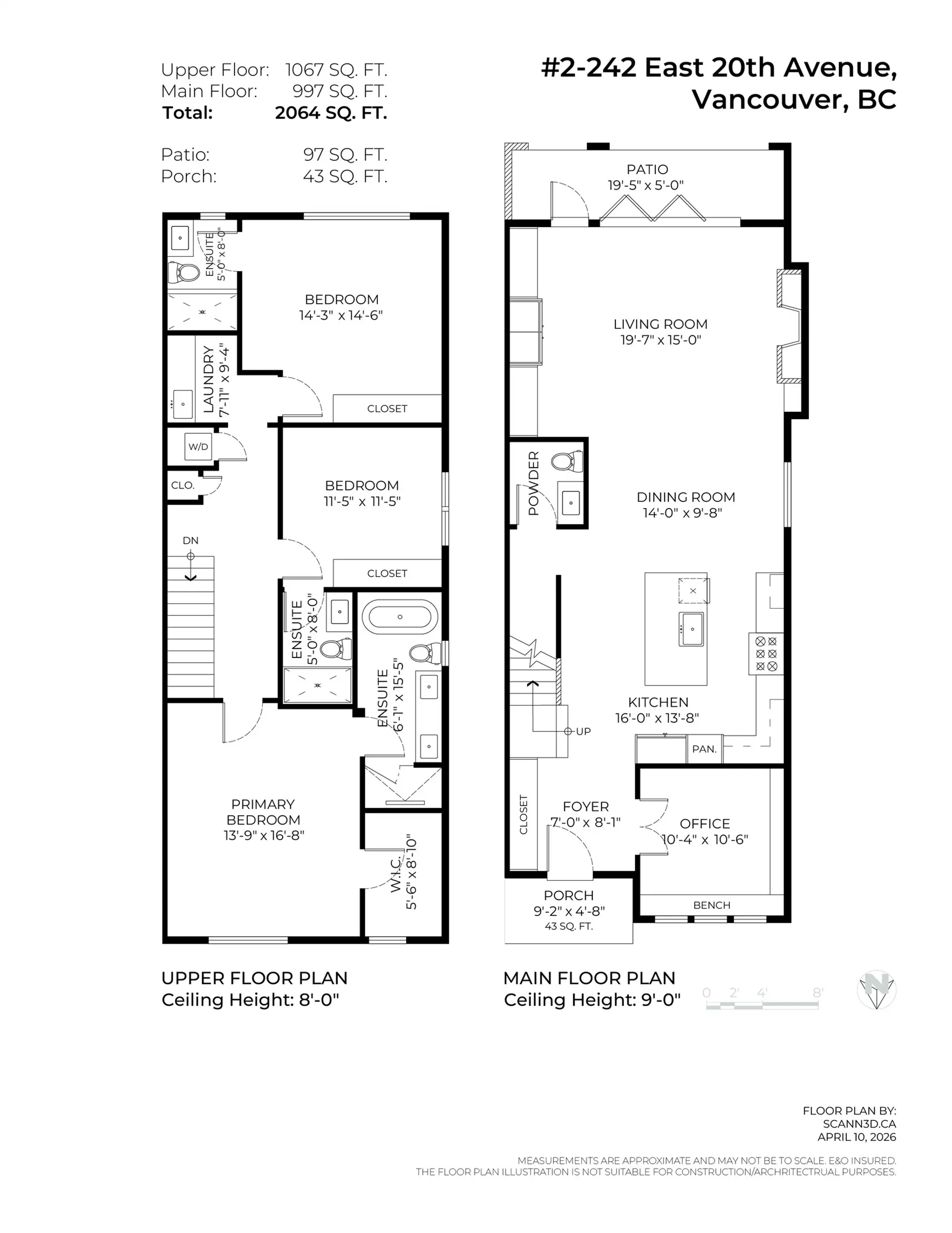 Property at #2 242 E 20th Avenue, Vancouver, BC