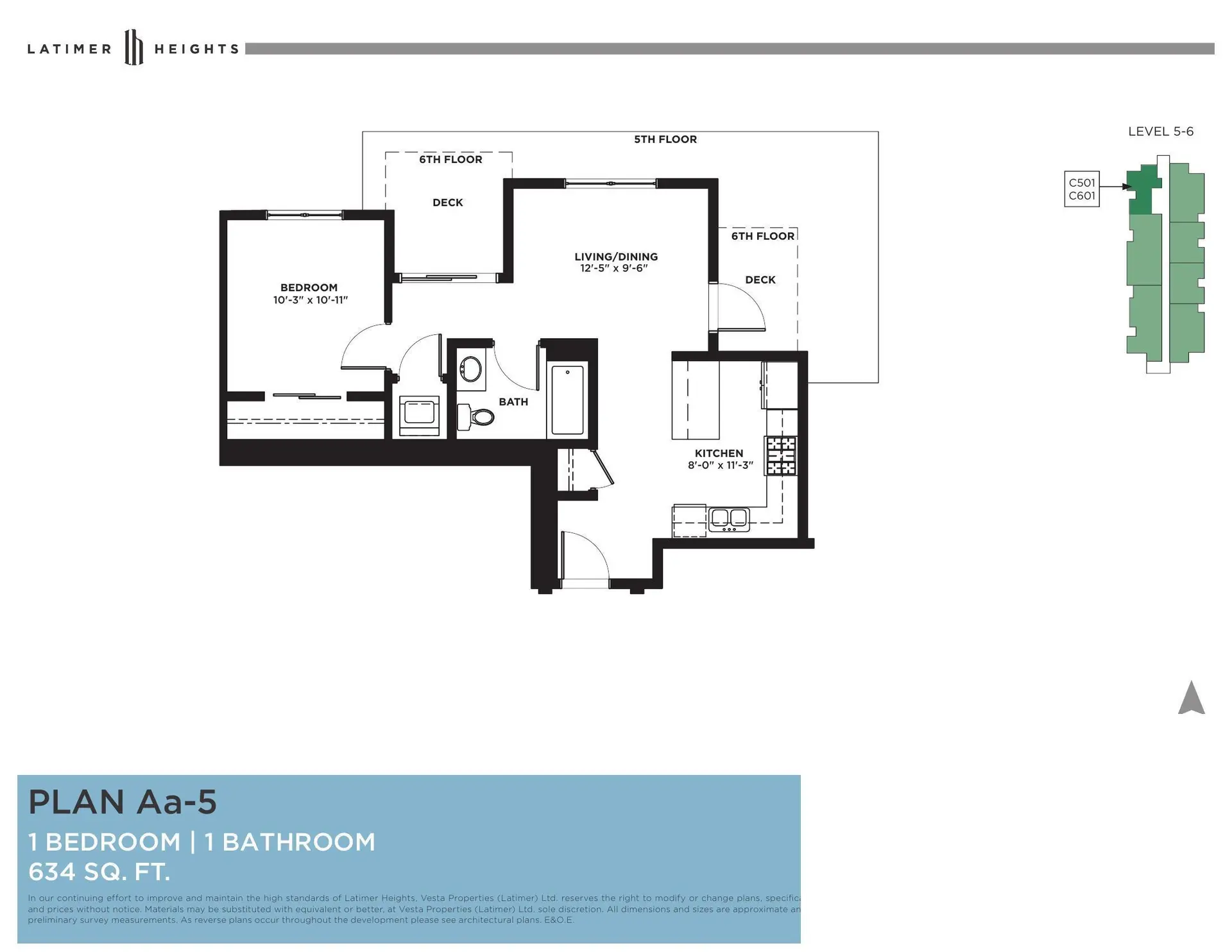 Property at #501 20052 83A AVENUE, Langley, BC