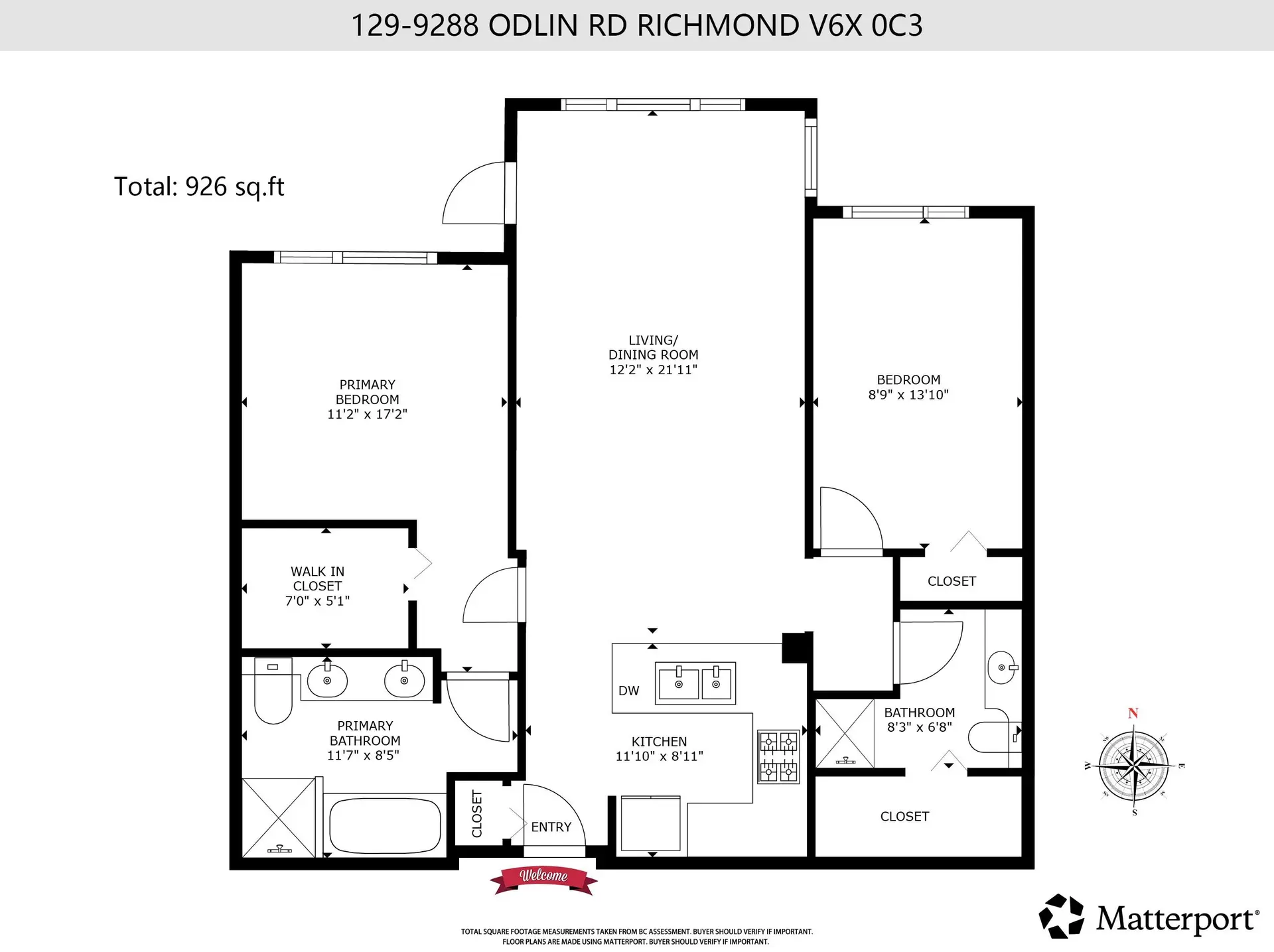 Property at #129 9288 Odlin Road, Richmond, BC