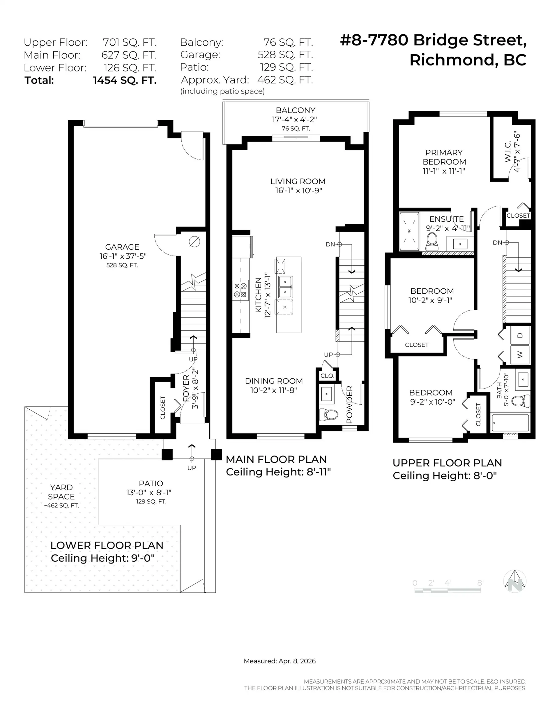 Property at #8 7780 BRIDGE STREET, Richmond, BC