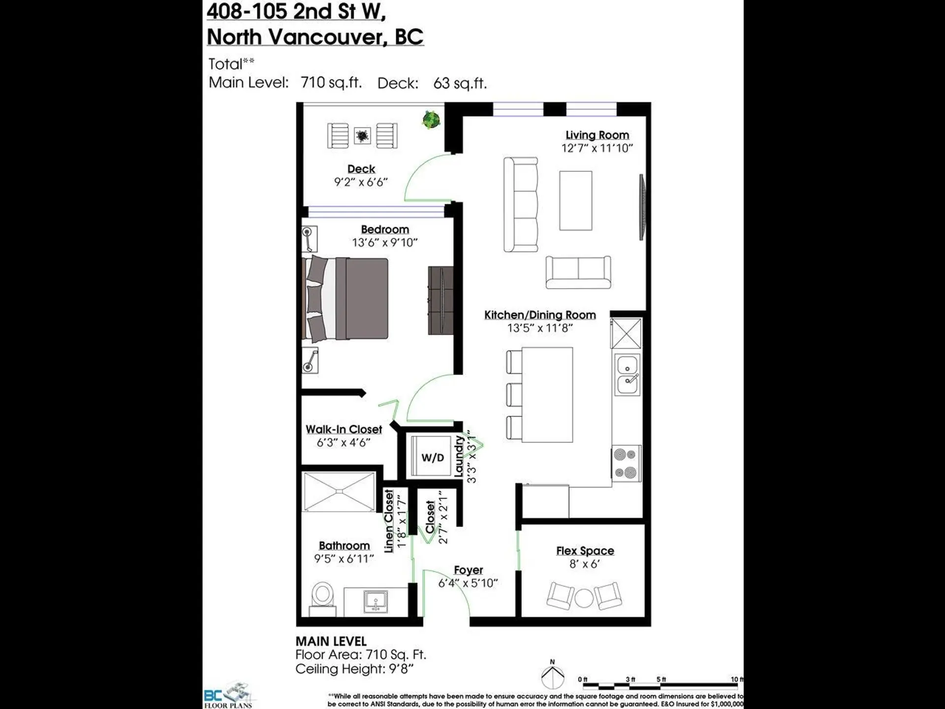 Property at #408 105 W 2ND STREET, North Vancouver, BC