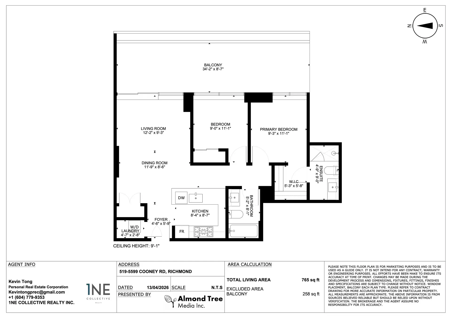 Property at #519 5599 COONEY ROAD, Richmond, BC