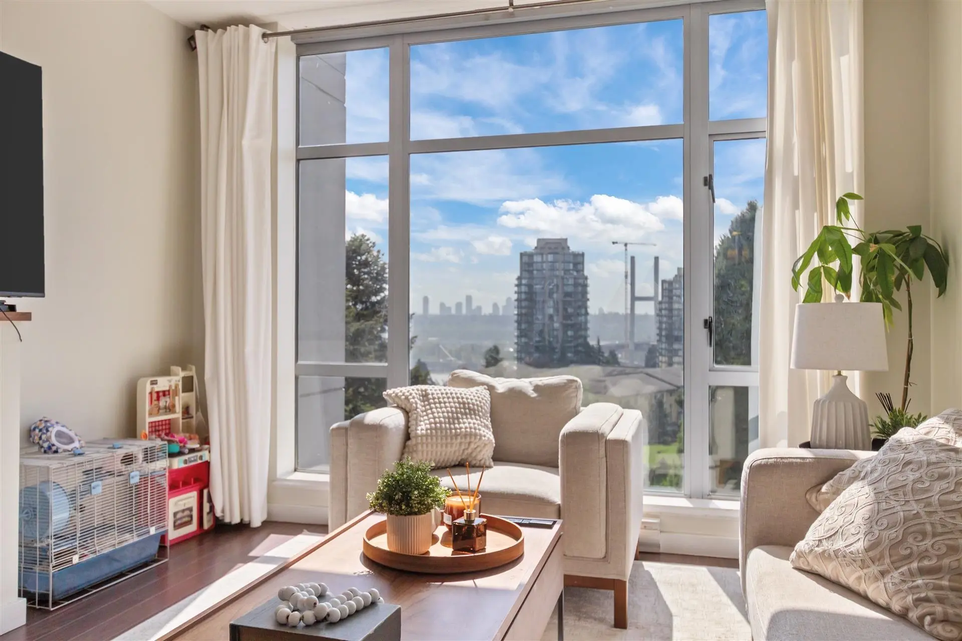 Property at #806 280 Ross Drive, New Westminster, BC