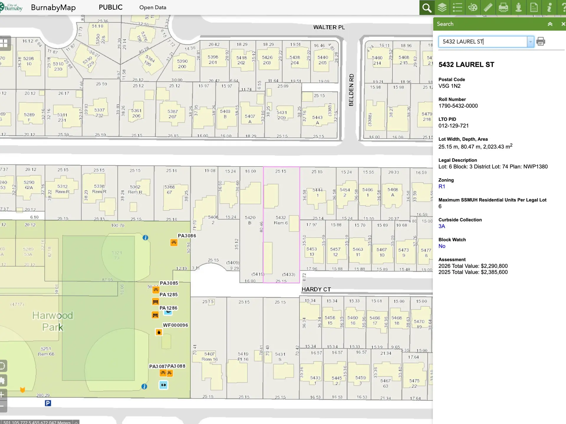 Property at 5432 LAUREL STREET, Burnaby, BC