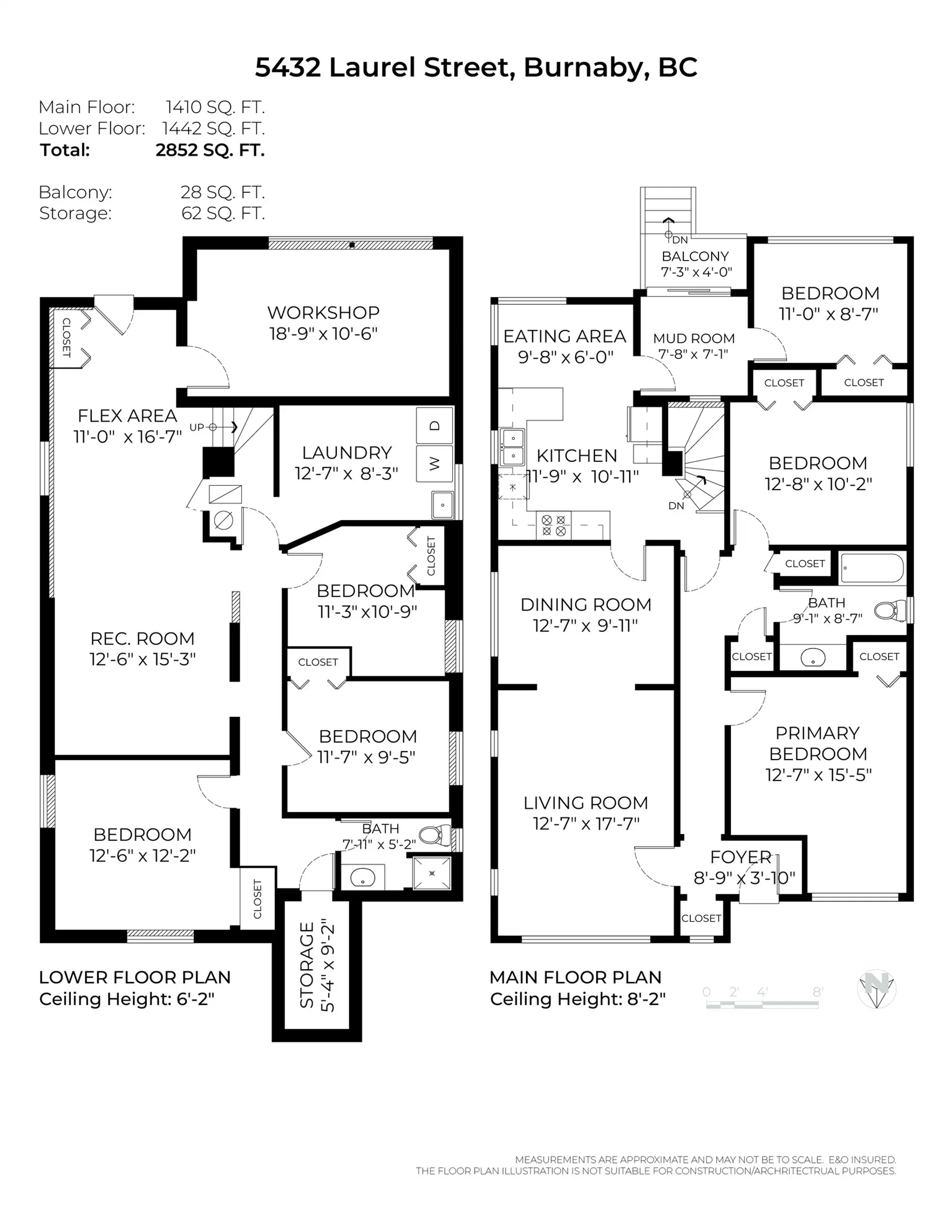 Property at 5432 LAUREL STREET, Burnaby, BC