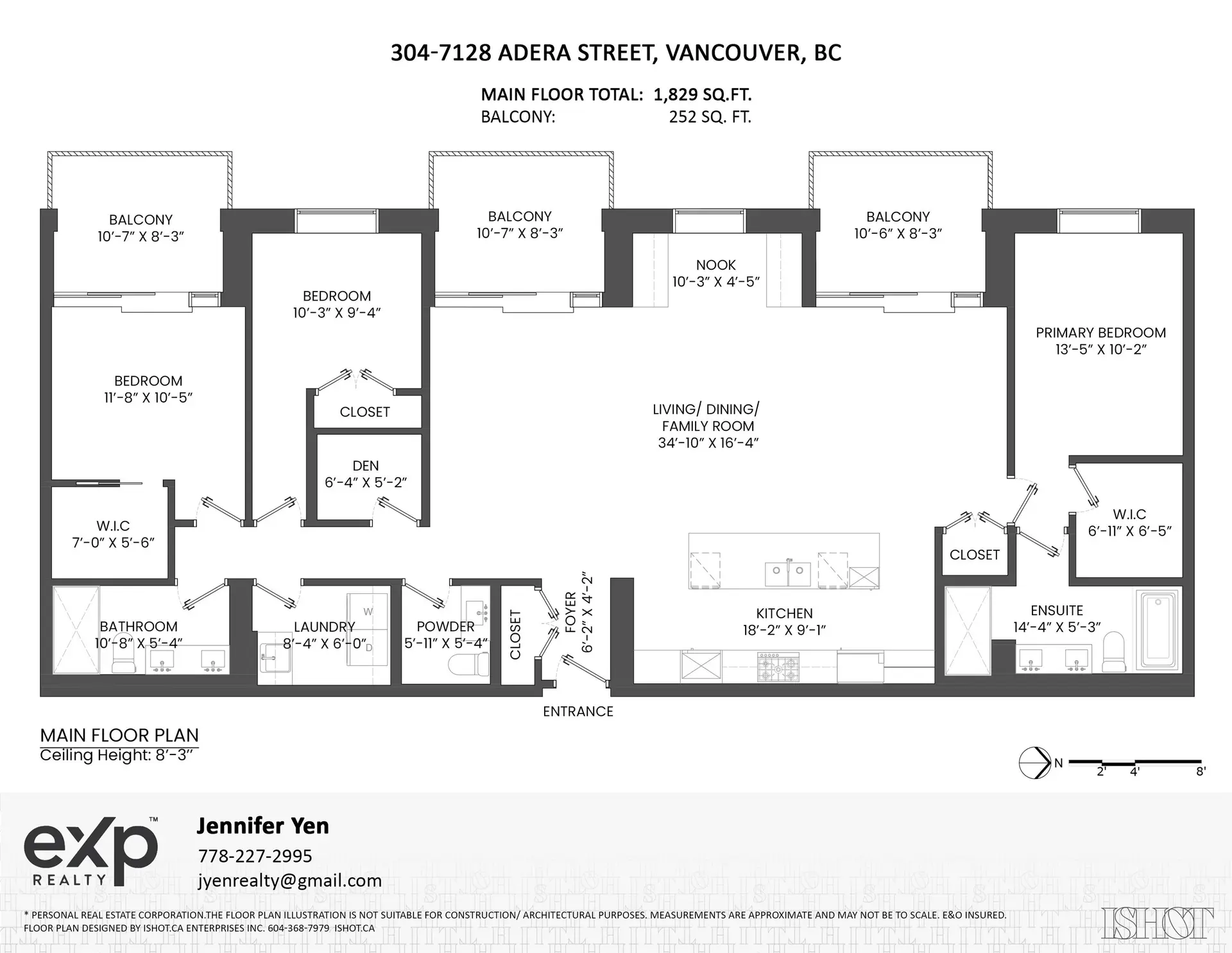 Property at #304 7128 ADERA STREET, Vancouver, BC
