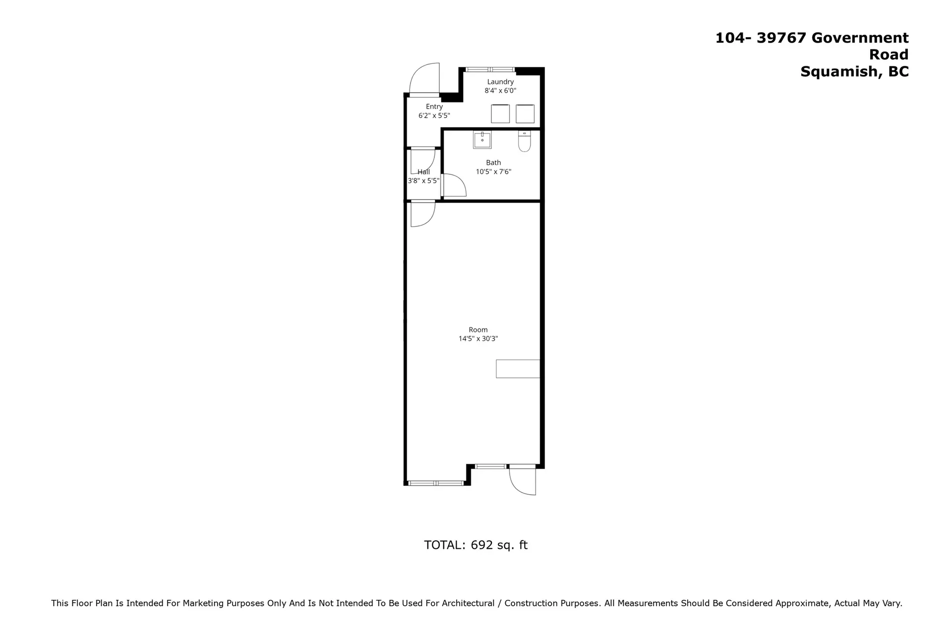 Property at #104 39767 Government Road, Squamish, BC