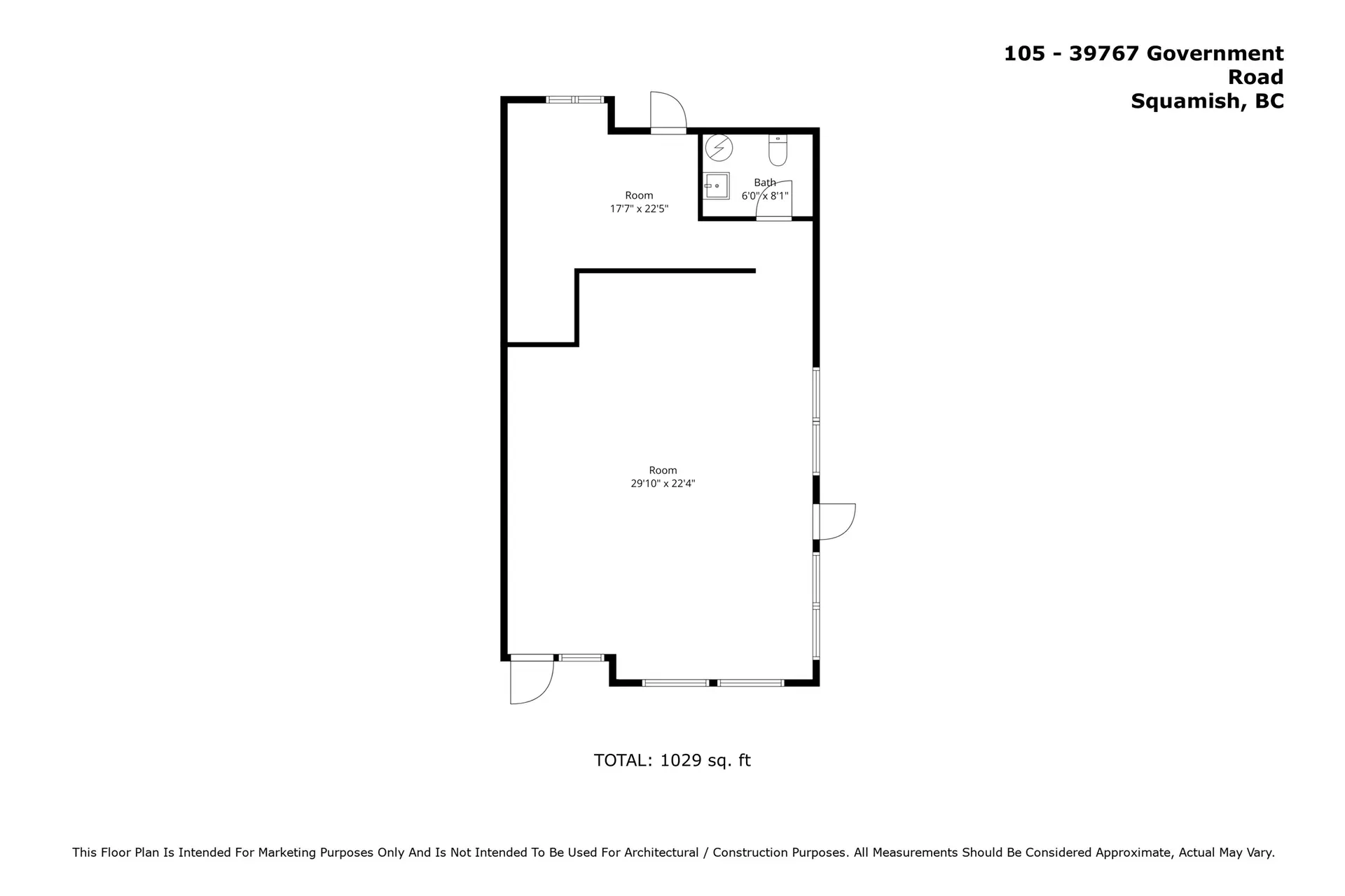 Property at #105 39767 Government Road, Squamish, BC