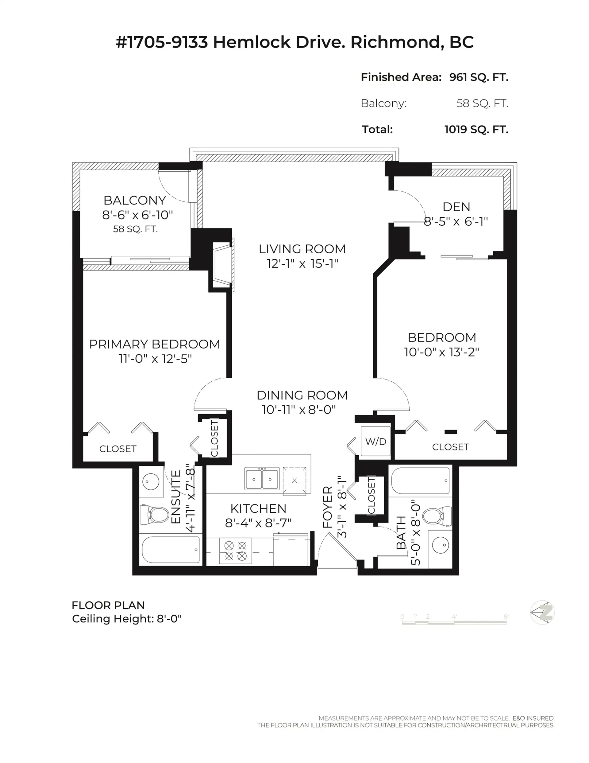 Property at #1705 9133 HEMLOCK DRIVE, Richmond, BC