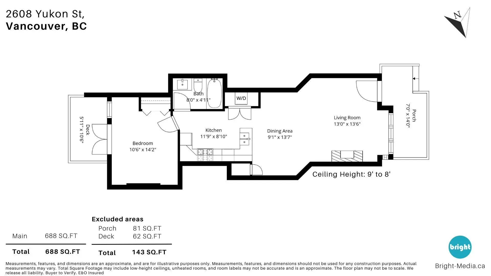 Property at 2608 Yukon Street, Vancouver, BC