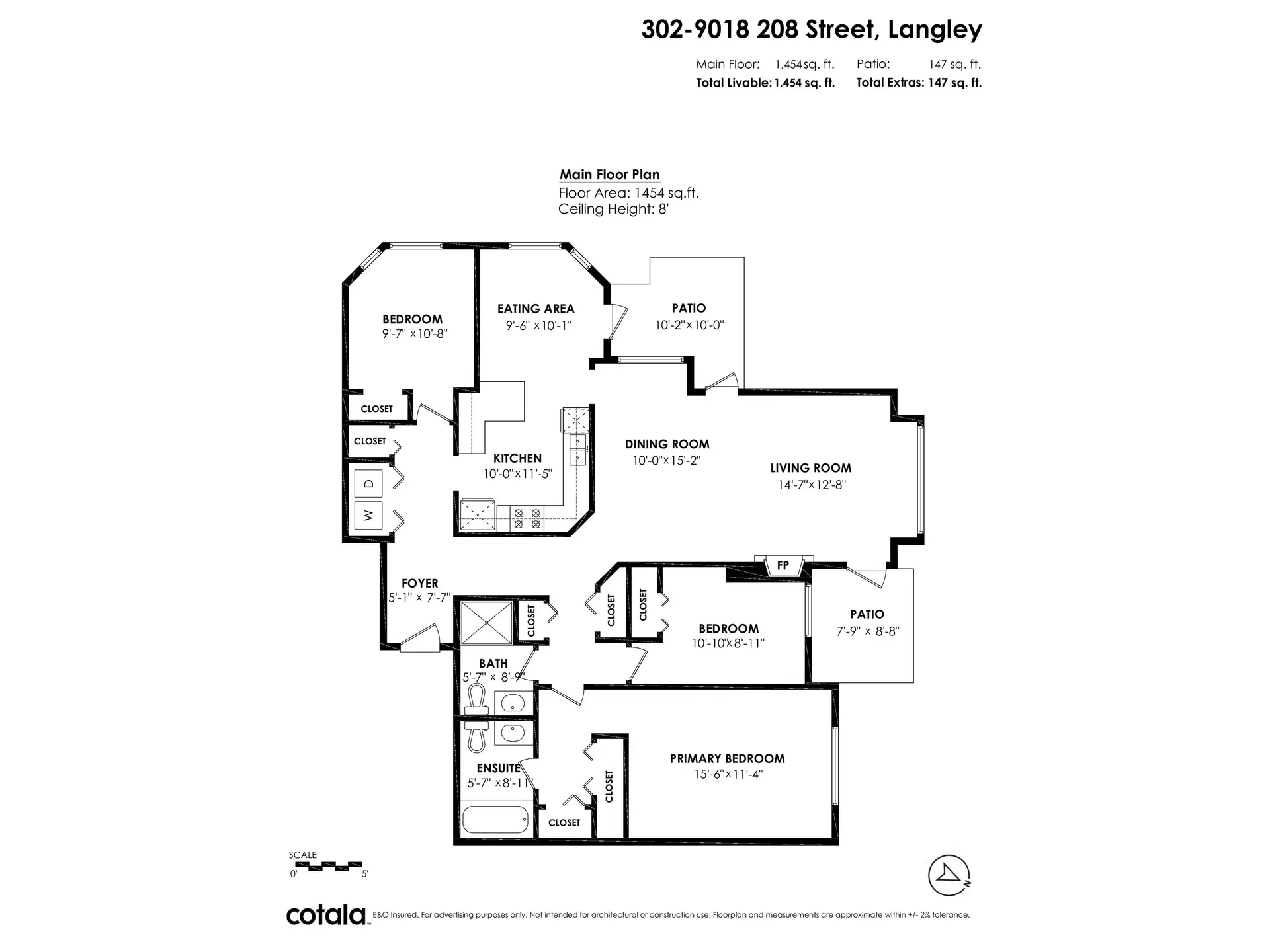 Property at #302 9018 208 Street, Langley, BC