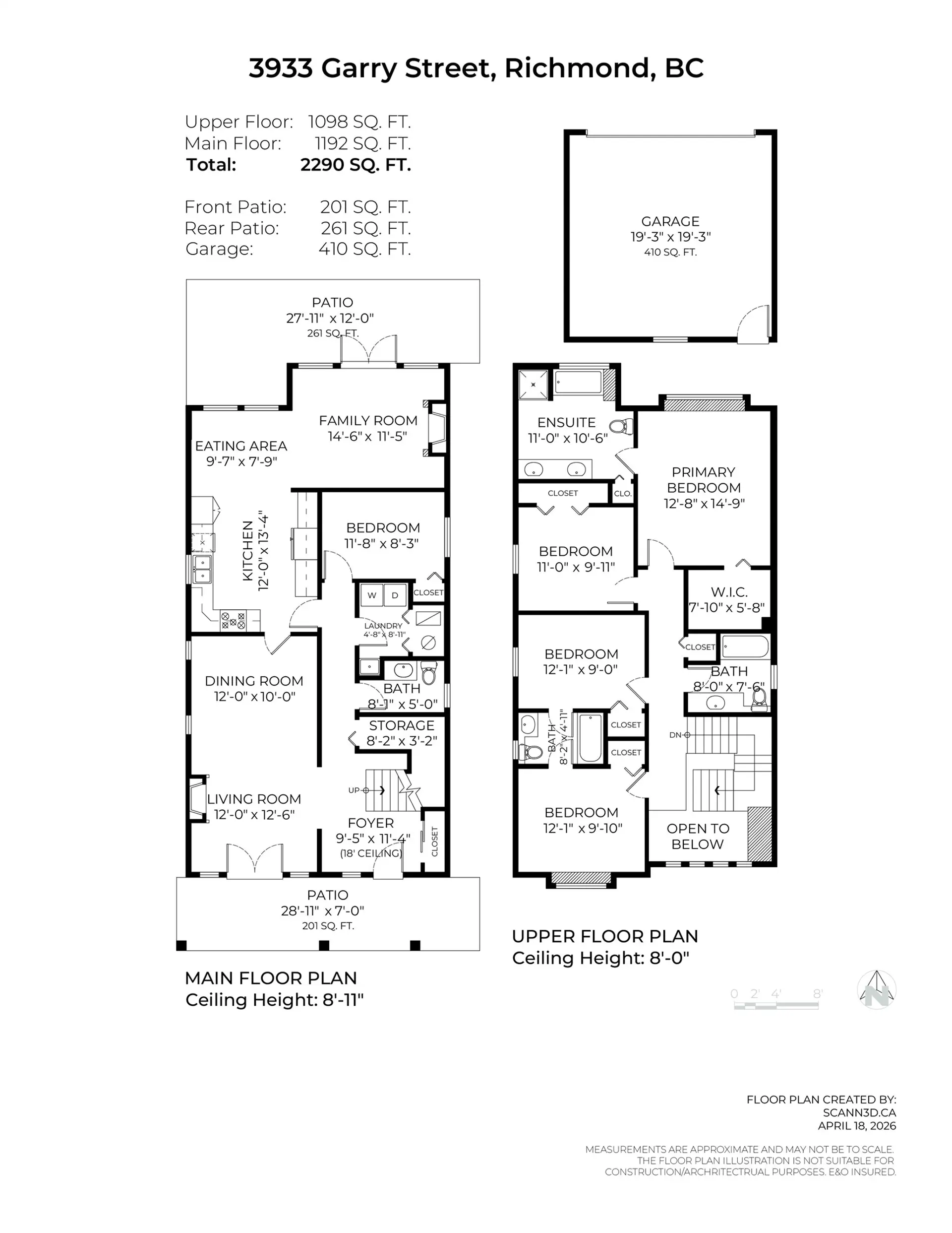 Property at 3933 Garry Street, Richmond, BC