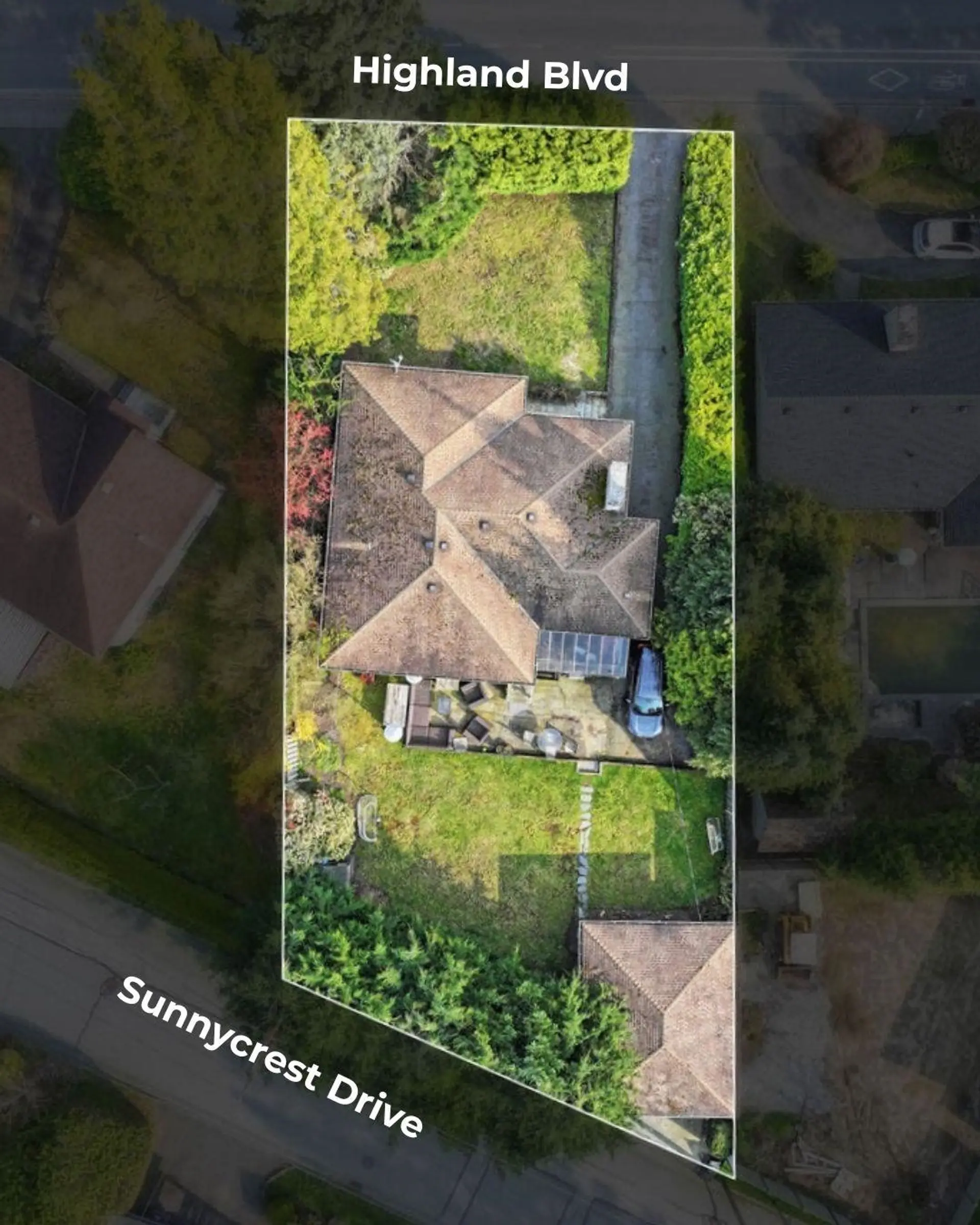 Property at 3955 Highland Boulevard, North Vancouver, BC