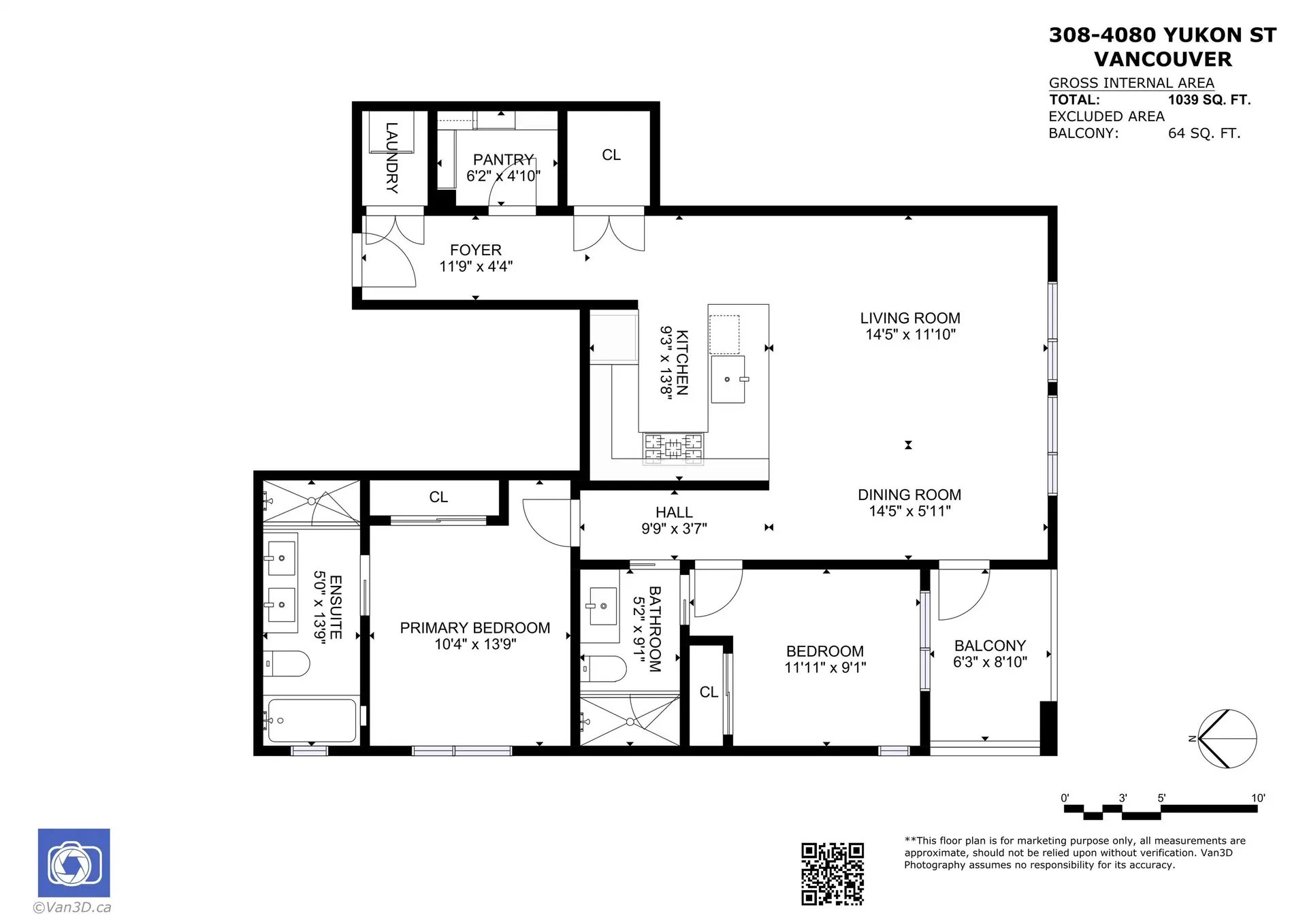 Property at #308 4080 Yukon Street, Vancouver, BC