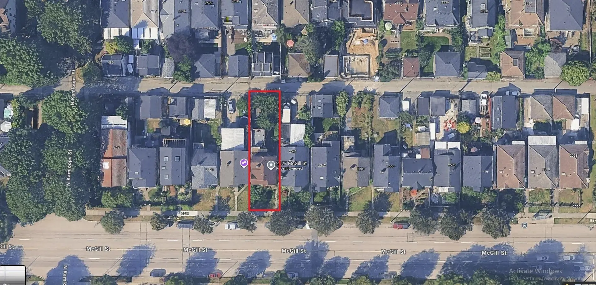 Property at 2527 McGill Street, Vancouver, BC