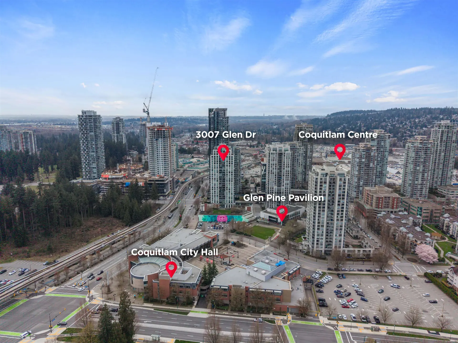 Property at #2306 3007 Glen Drive, Coquitlam, BC