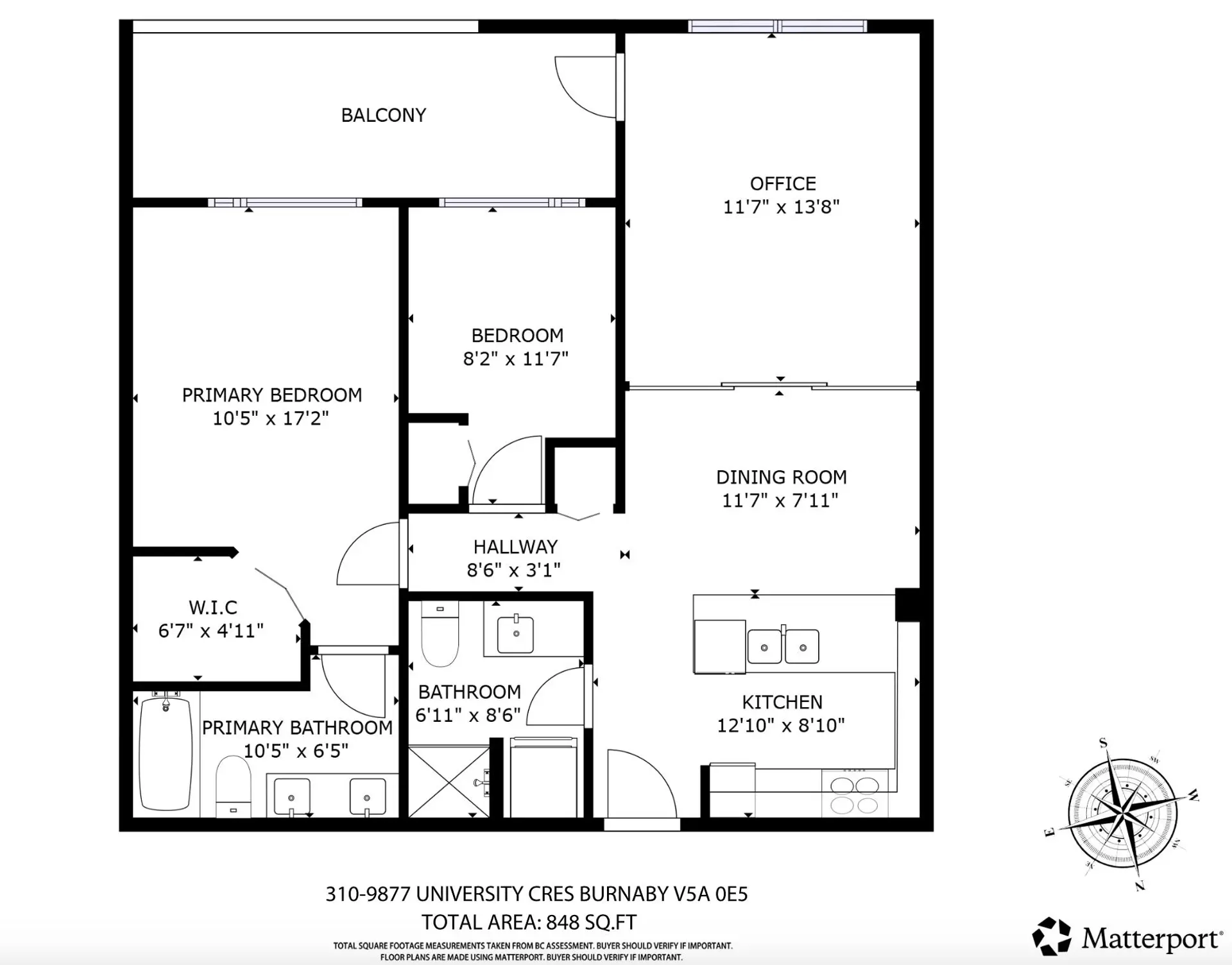 Property at #310 9877 University Crescent, Burnaby, BC