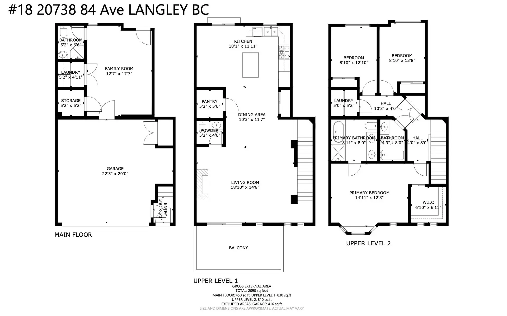 Property at #18 20738 84 Avenue, Langley, BC