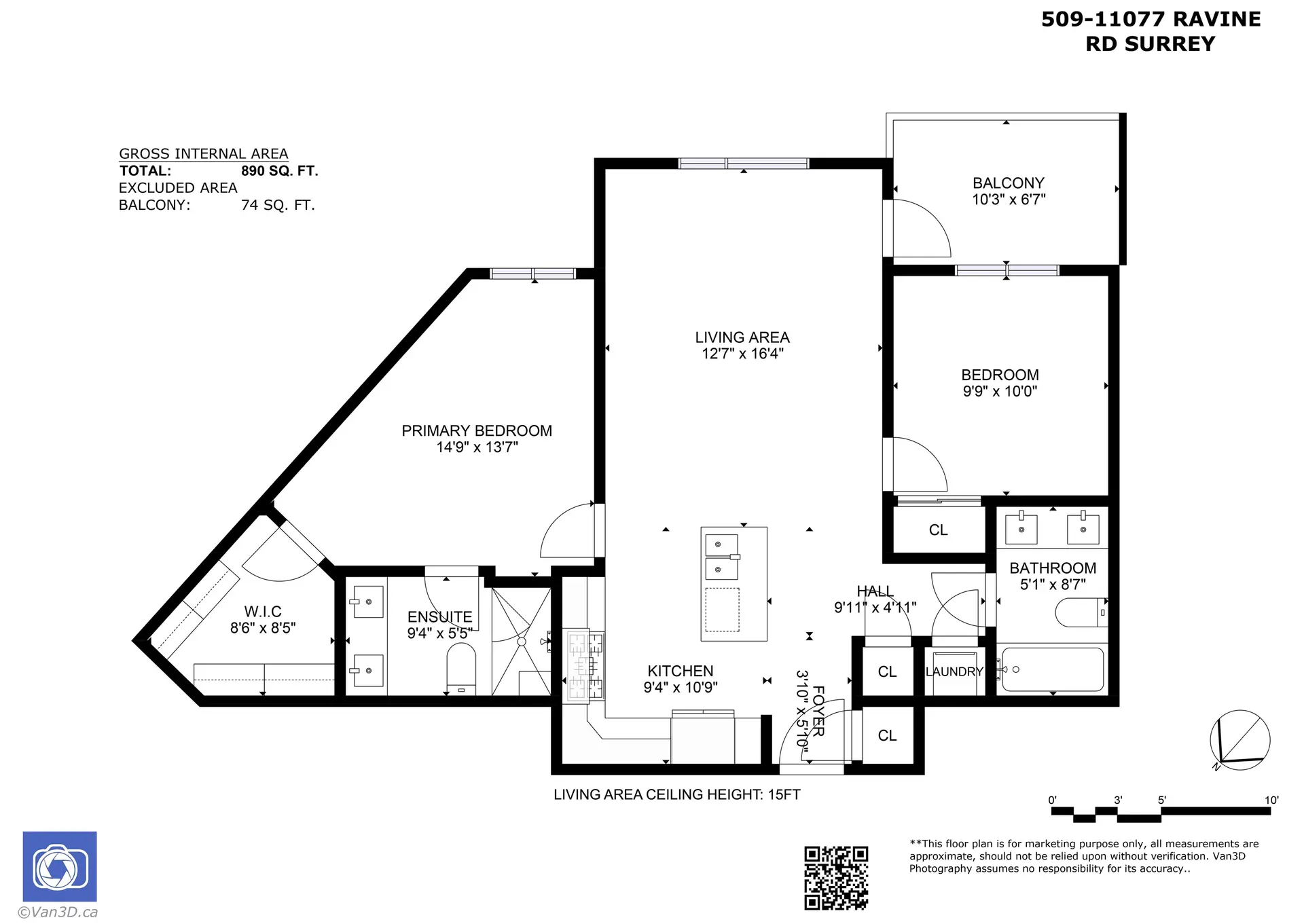Property at #509 11077 Ravine Road, Surrey, BC