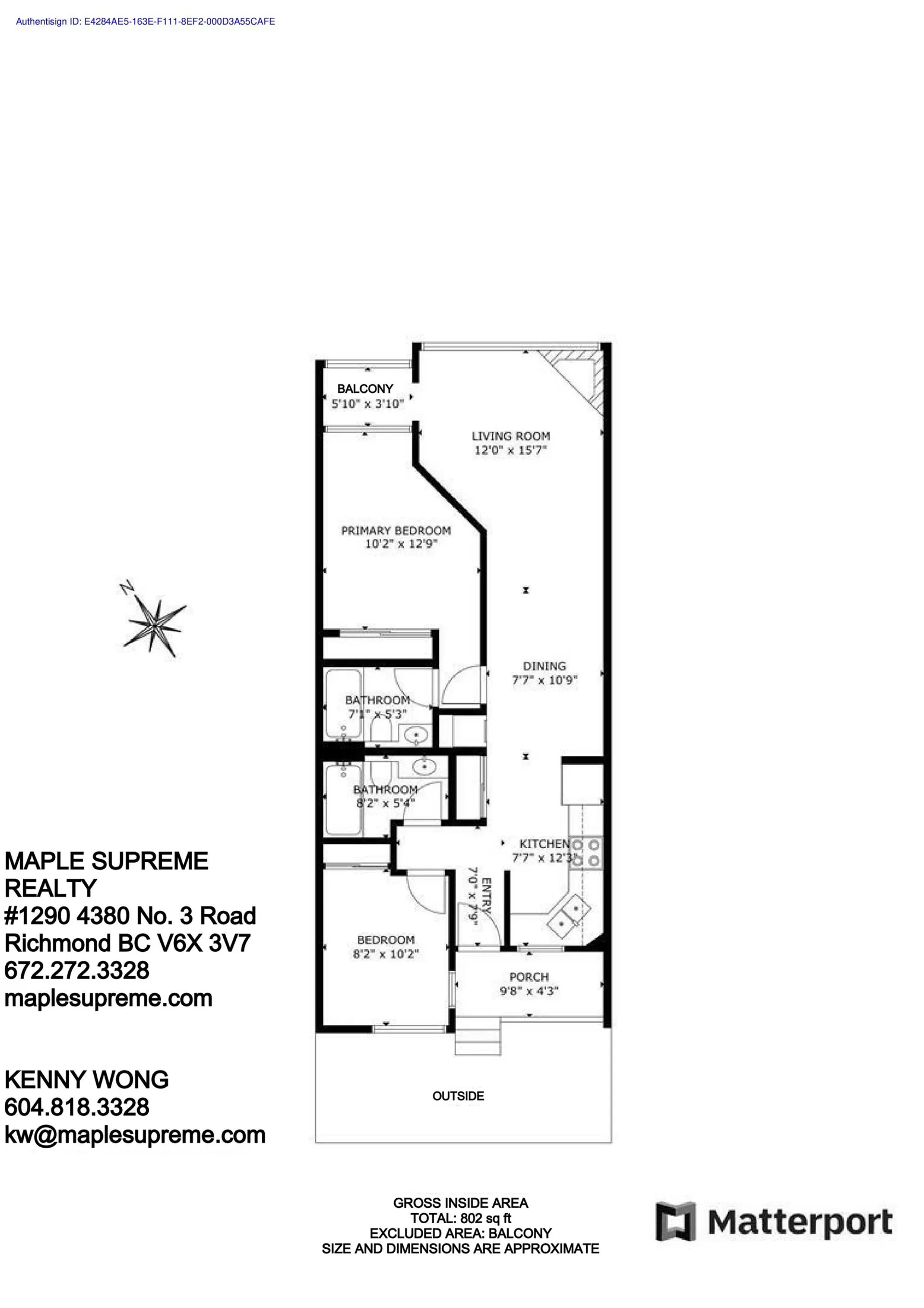 Property at #407 2238 Kingsway, Vancouver, BC