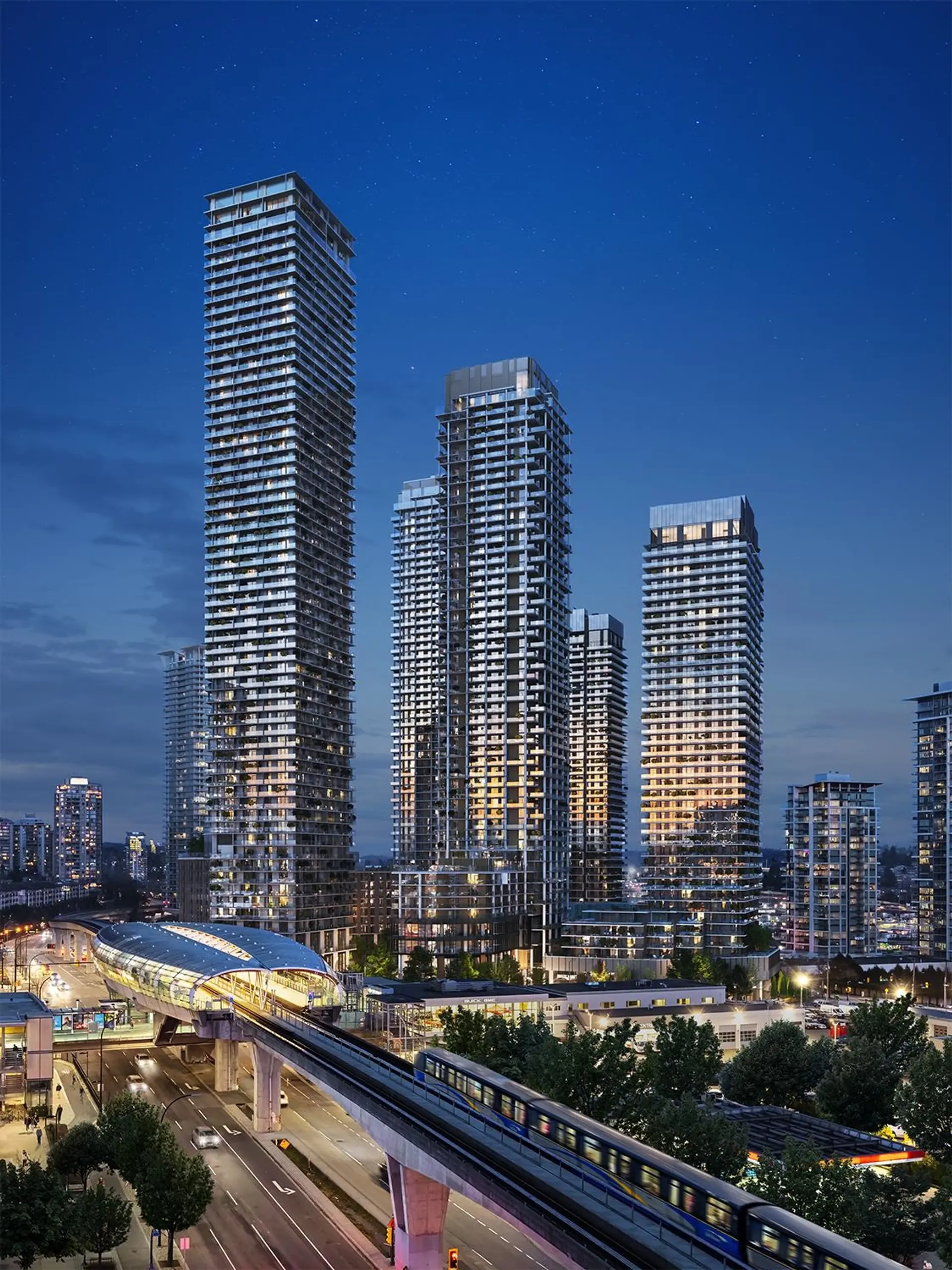 Property at #3209 2180 Alpha Avenue, Burnaby, BC