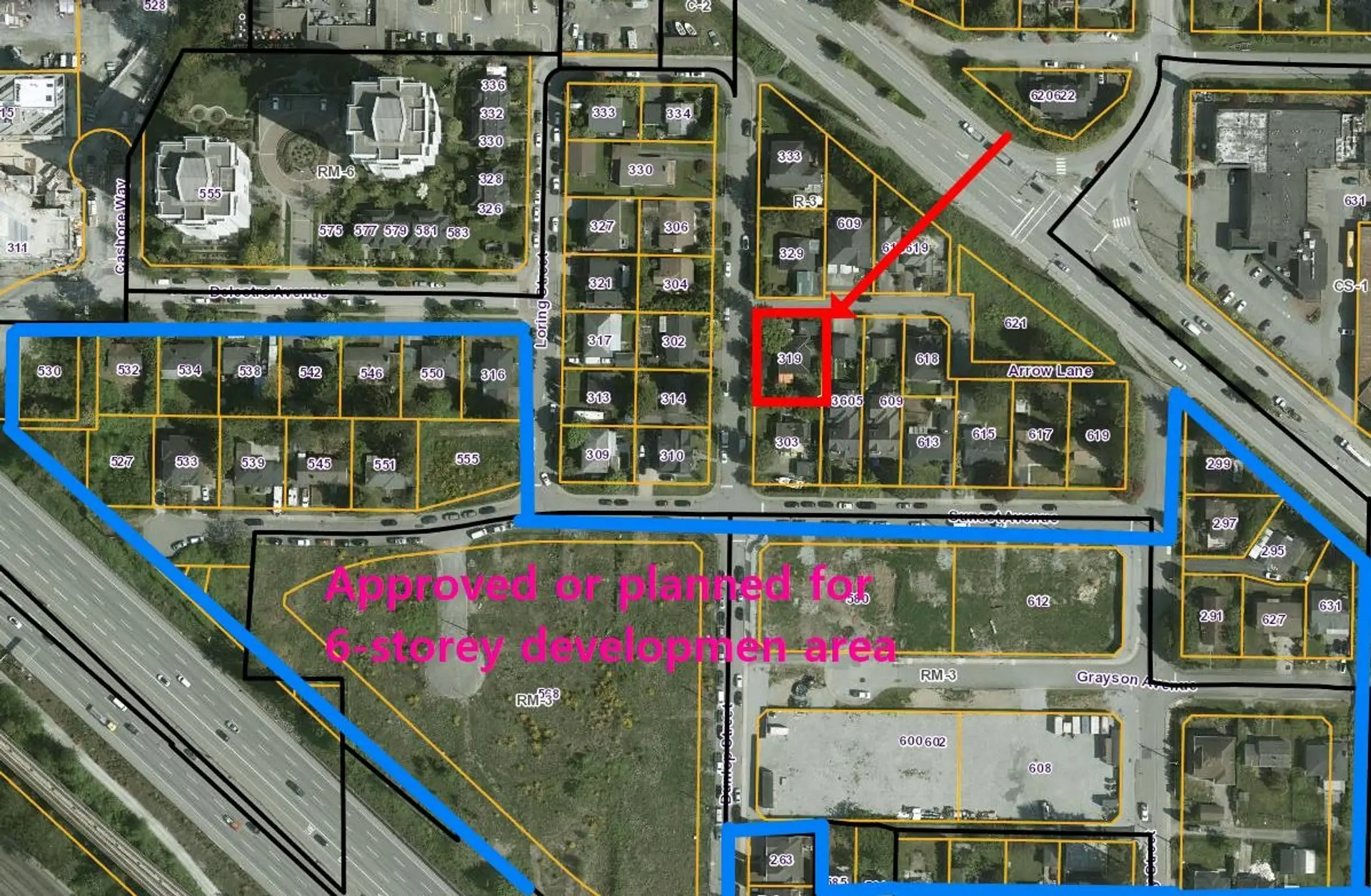 Property at 319 Dunlop Street, Coquitlam, BC