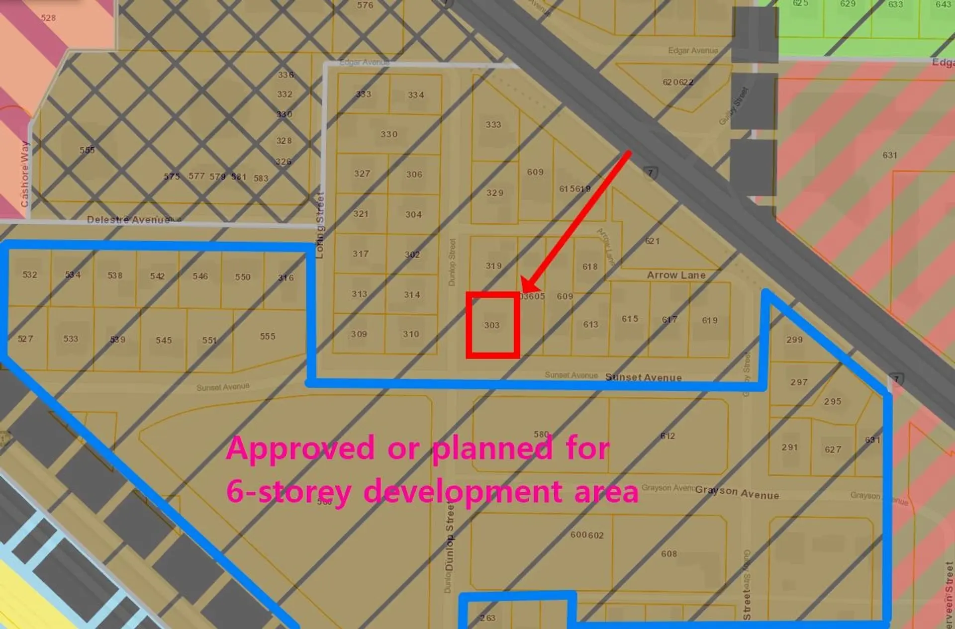 Property at 303 Dunlop Street, Coquitlam, BC