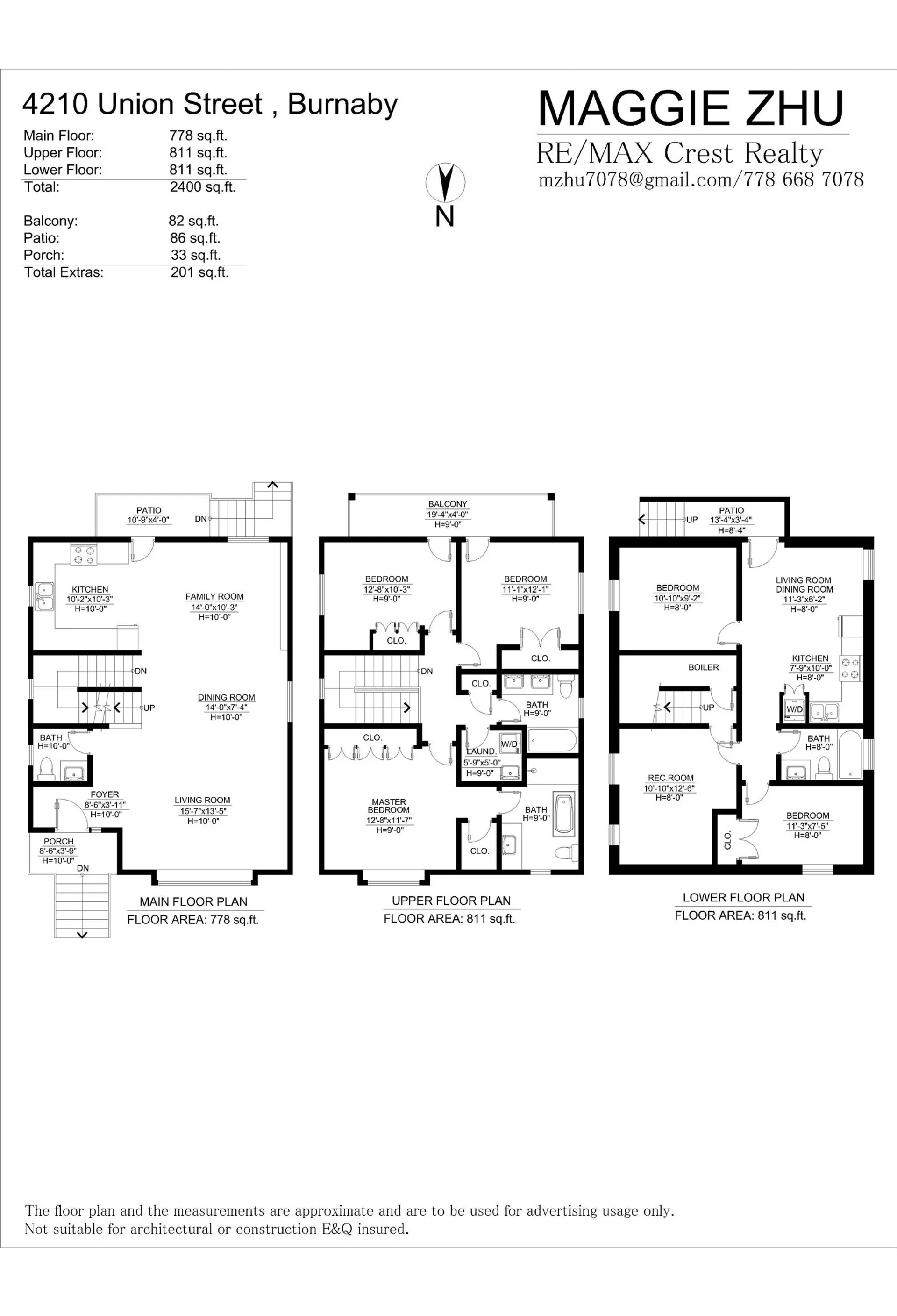Property at #2 4210 Union Street, Burnaby, BC