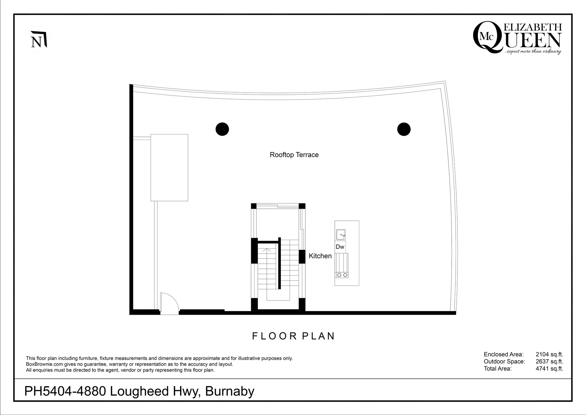 Property at #5404 4880 Lougheed Highway, Burnaby, BC