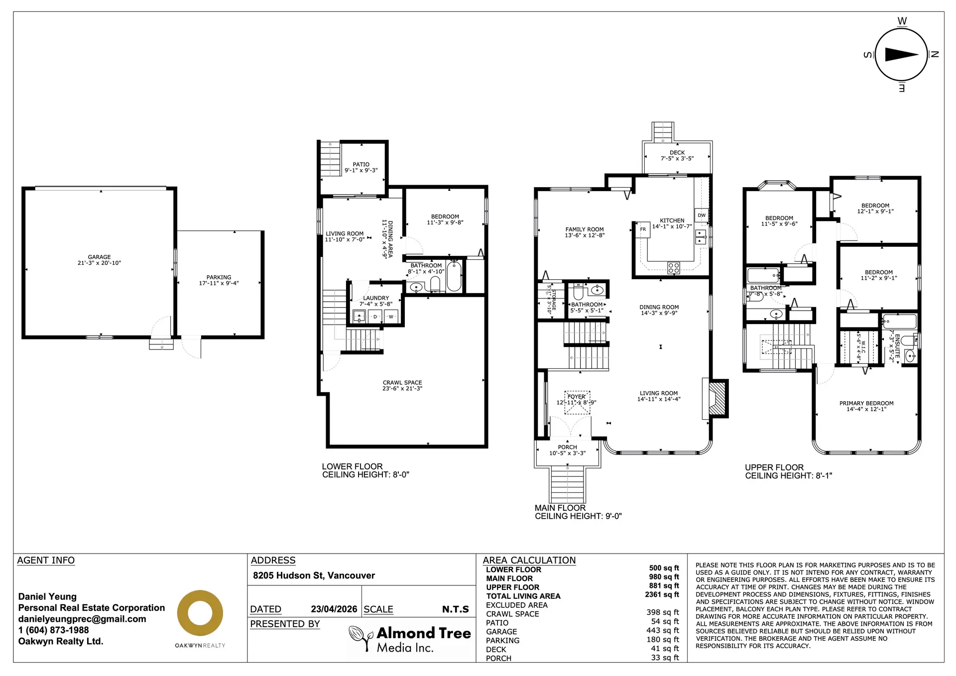 Property at 8205 Hudson Street, Vancouver, BC