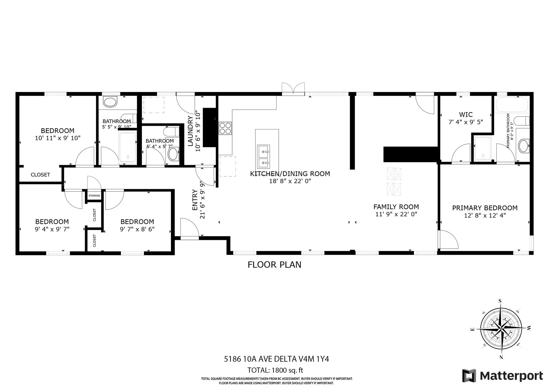 Property at 5186 10a Avenue, Delta, BC