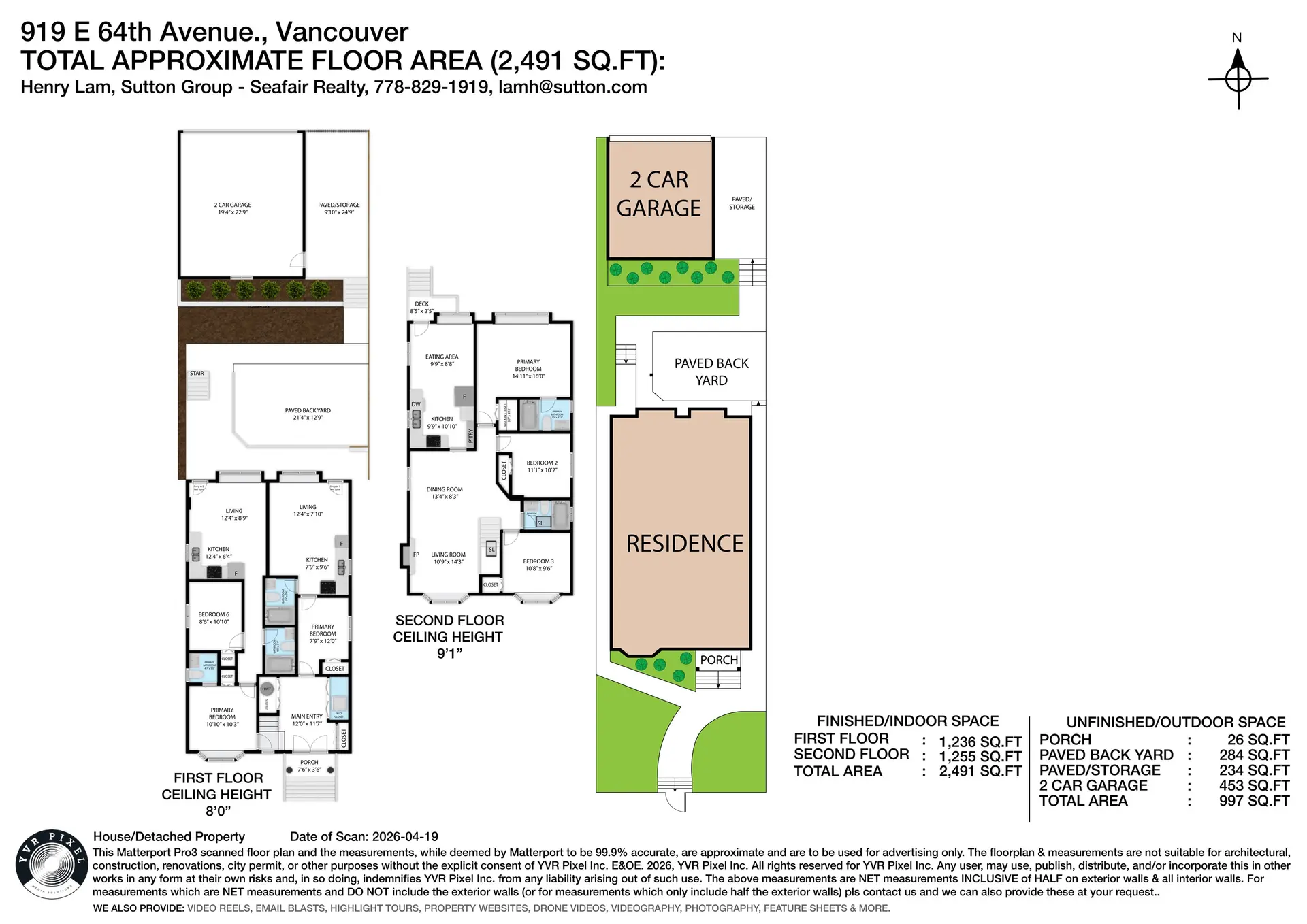 Property at 919 E 64th Avenue, Vancouver, BC
