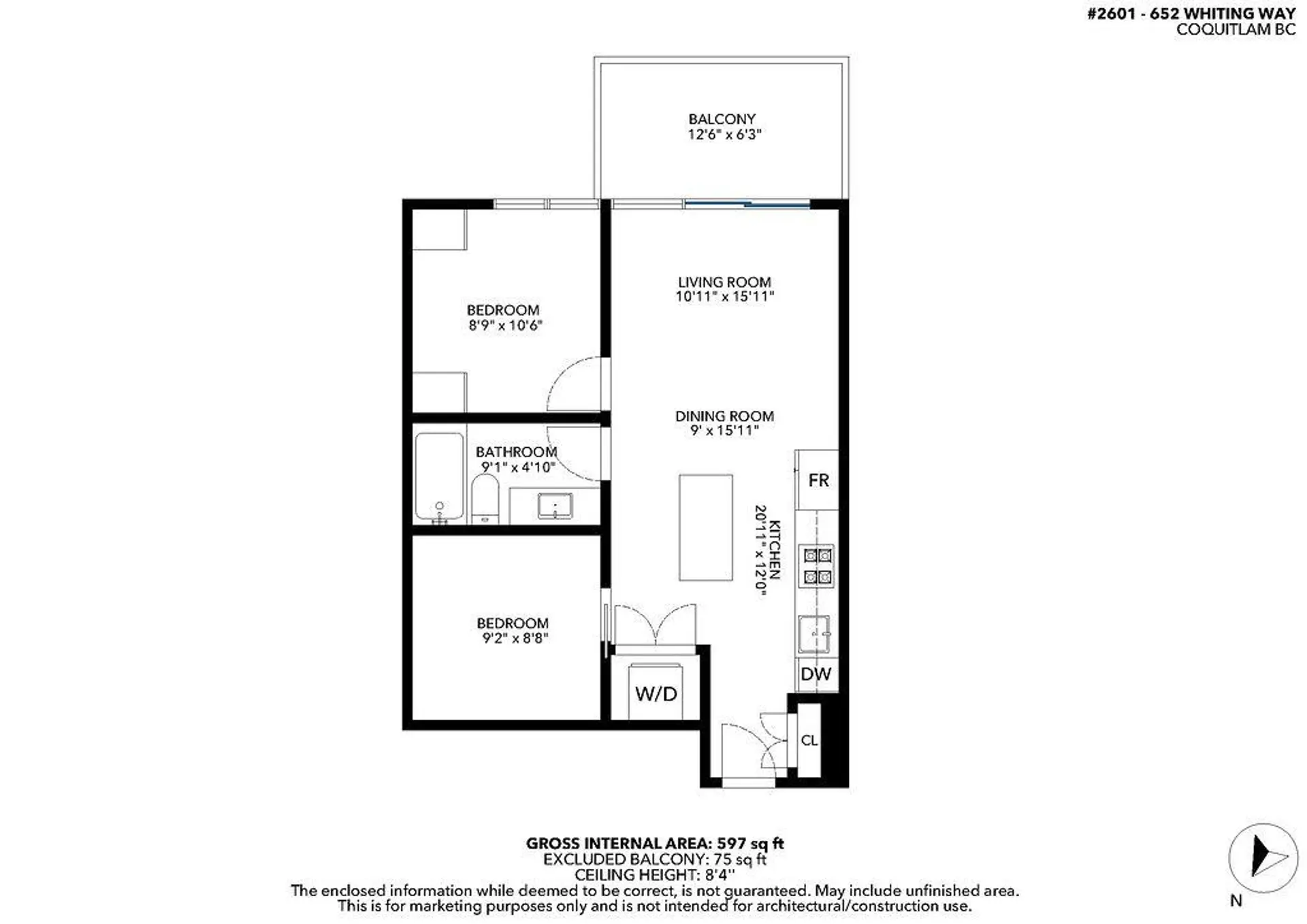 Property at #2601 652 Whiting Way, Coquitlam, BC