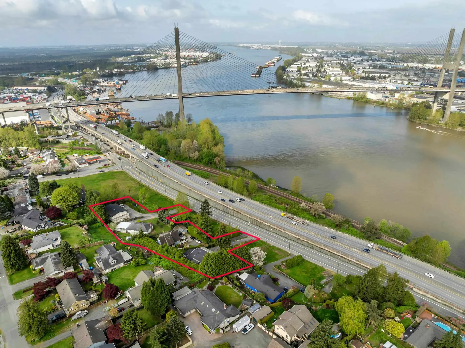 Property at #10286 10288 River Road, Delta, BC