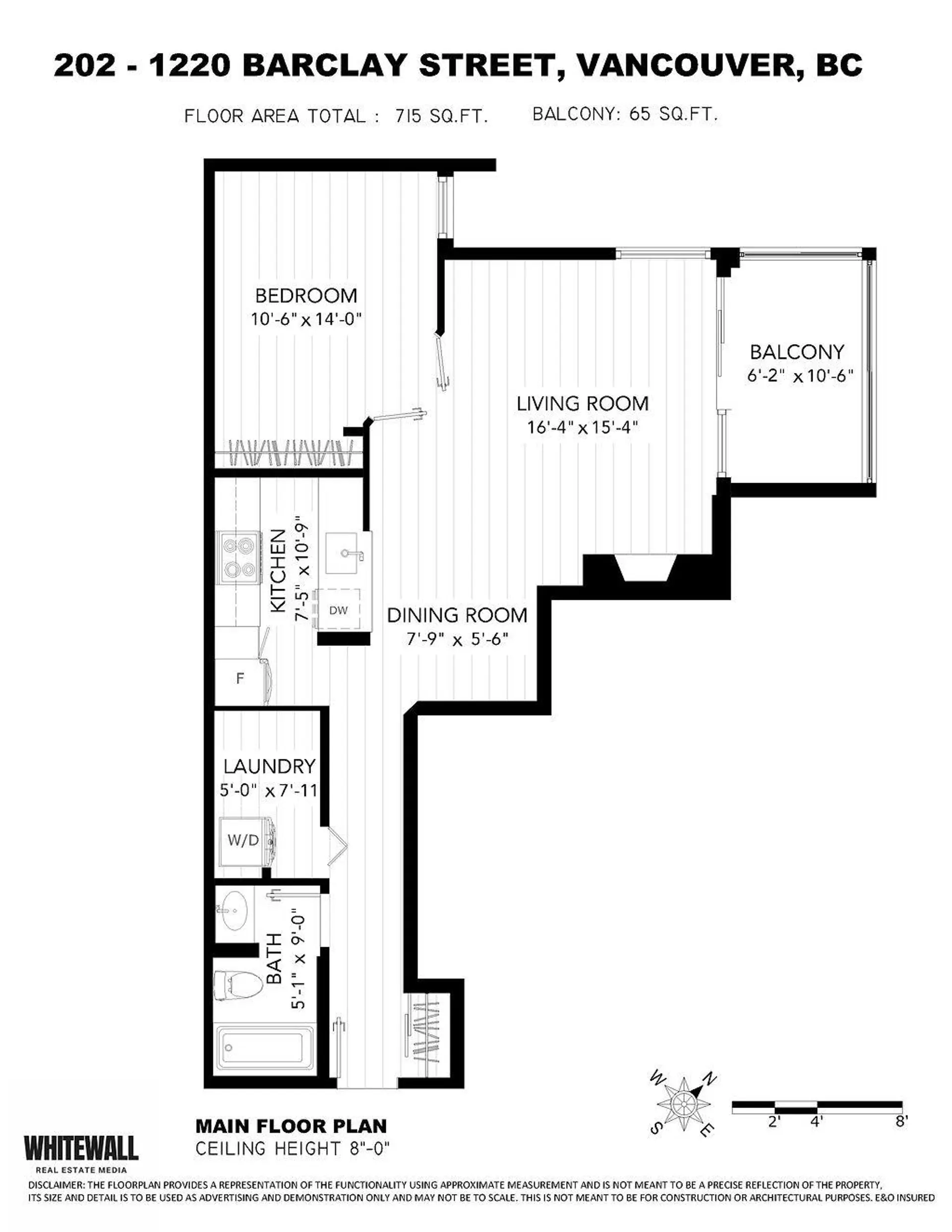 Property at #202 1220 Barclay Street, Vancouver, BC