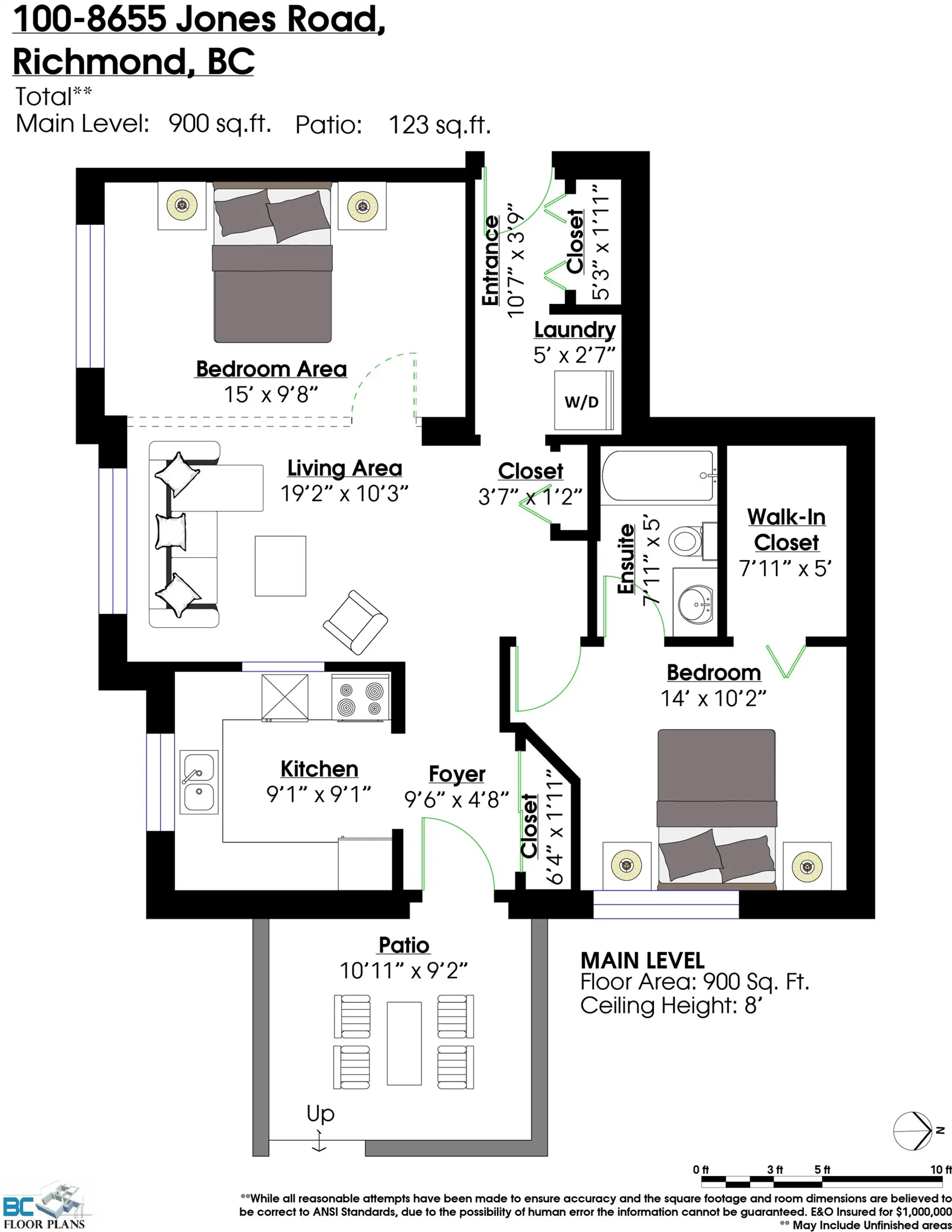 Property at #100 8655 Jones Road, Richmond, BC