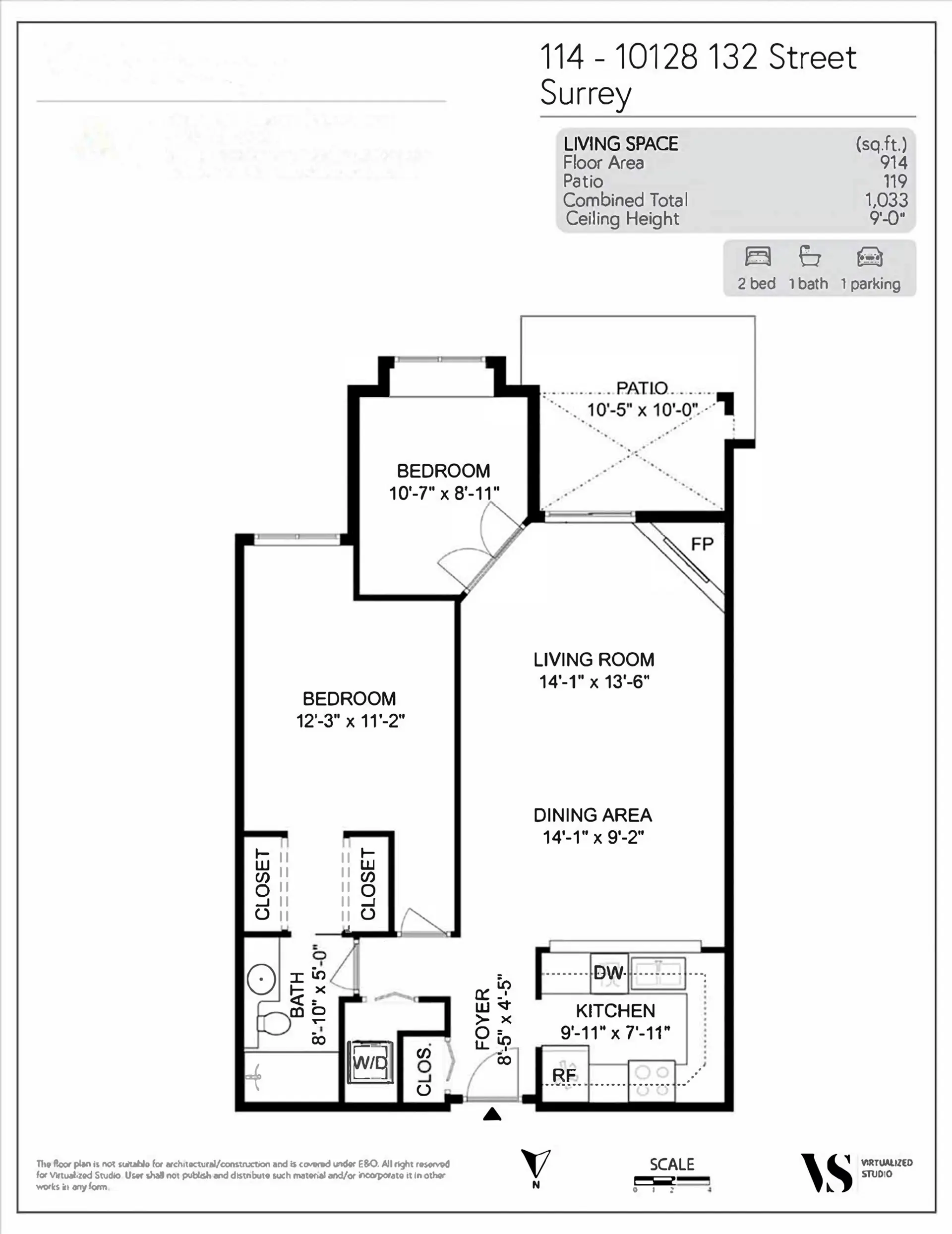 Property at #114 10128 132 Street, Surrey, BC