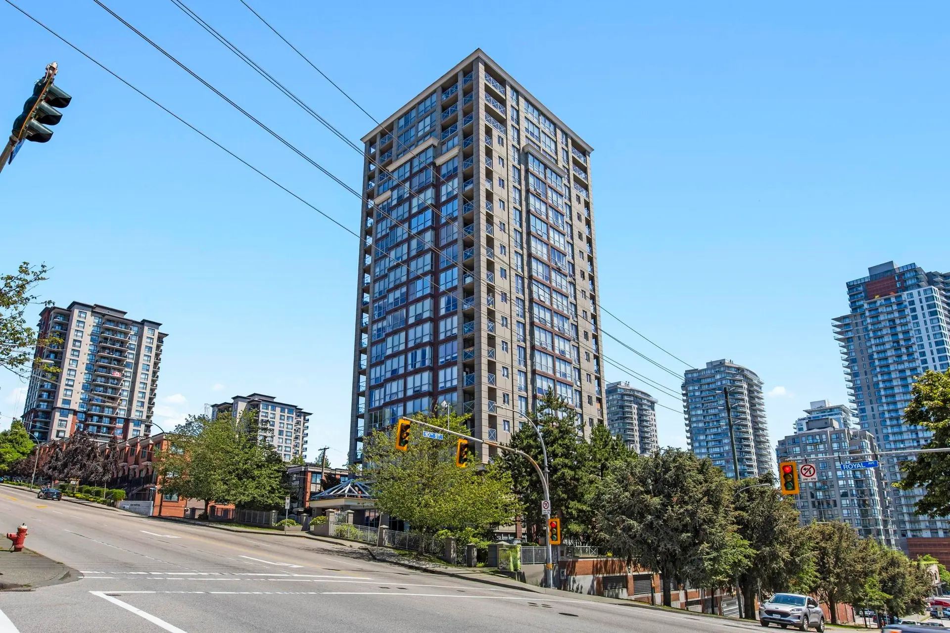 Property at #1901 850 Royal Avenue, New Westminster, BC