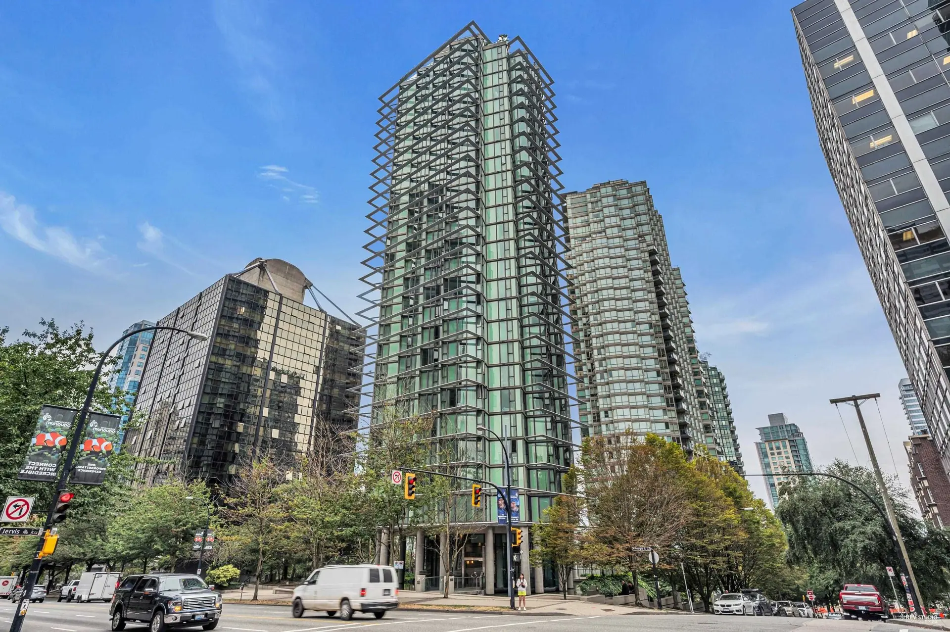 Property at #2106 1331 W Georgia Street, Vancouver, BC