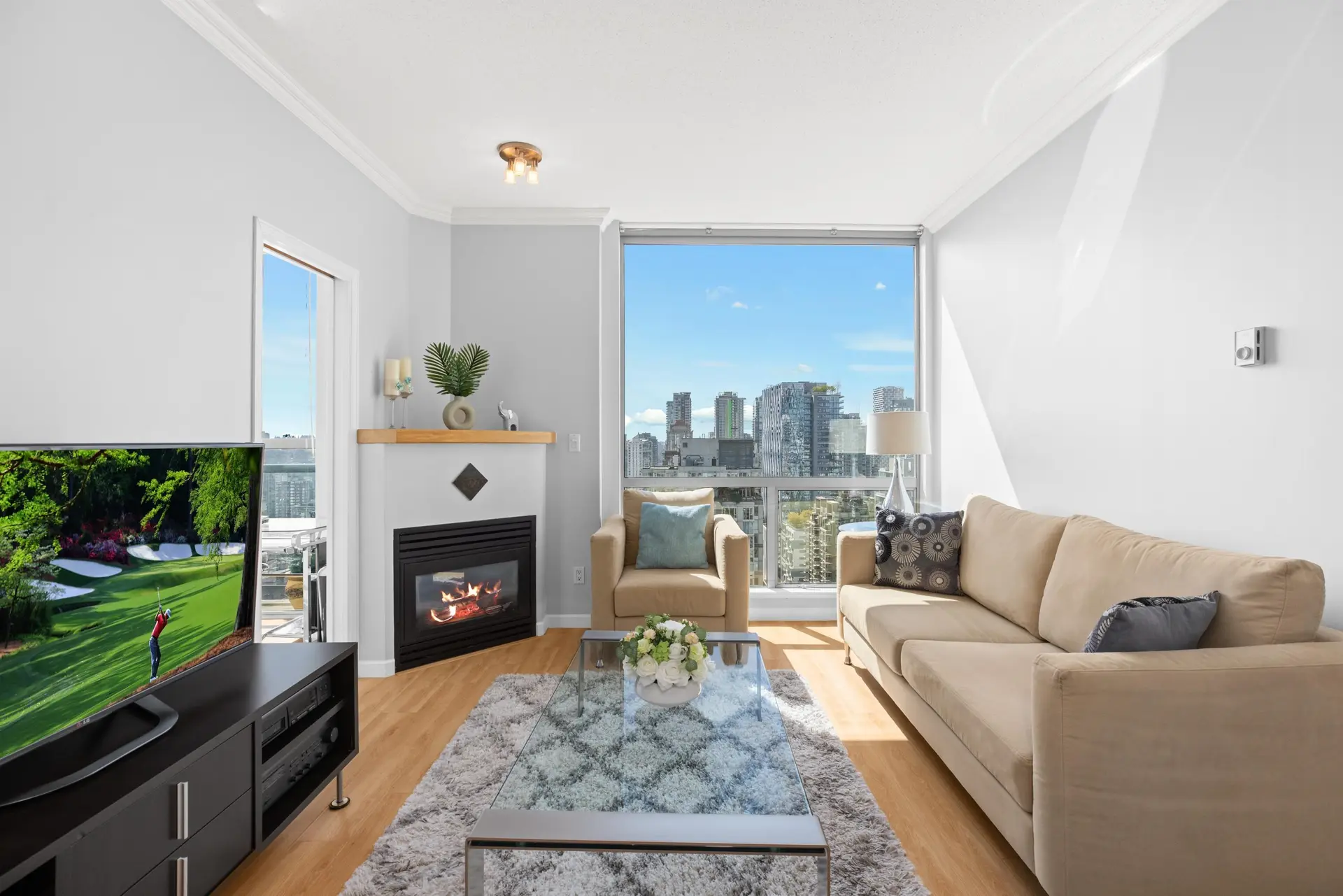 Property at #2505 928 Richards Street, Vancouver, BC