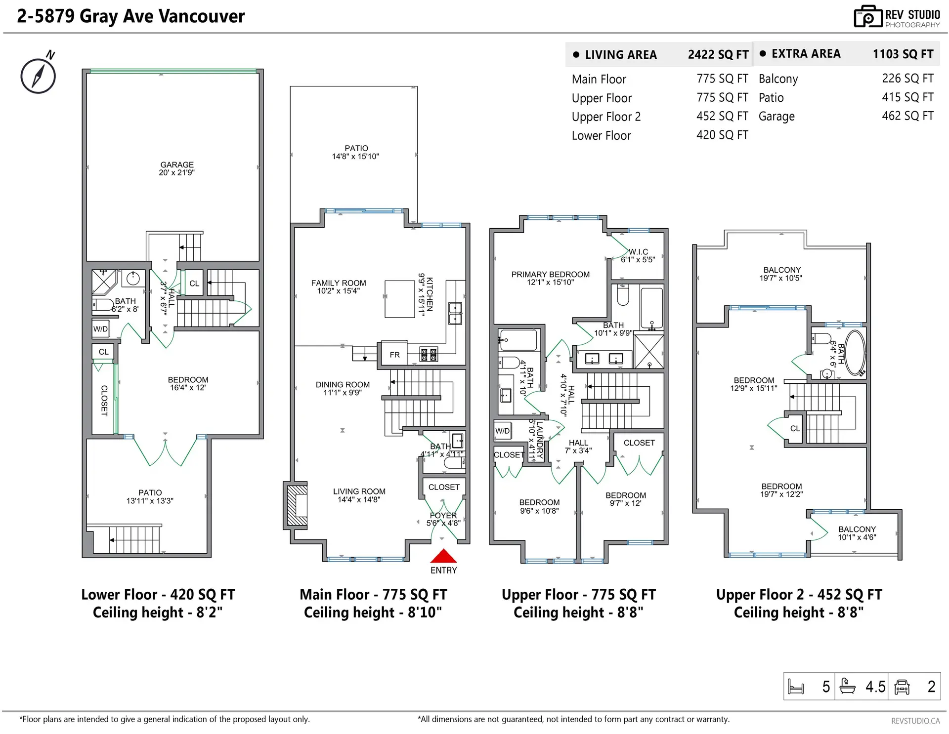 Property at #2 5879 Gray Avenue, Vancouver, BC